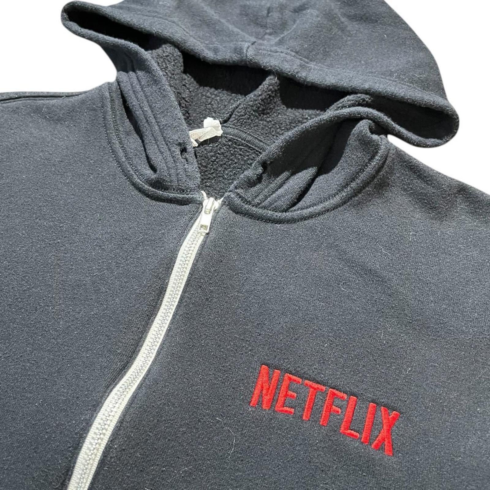 Other Netflix Promo Y2k Black Hoodie Size US XL / EU 56 / 4 - 5 Thumbnail