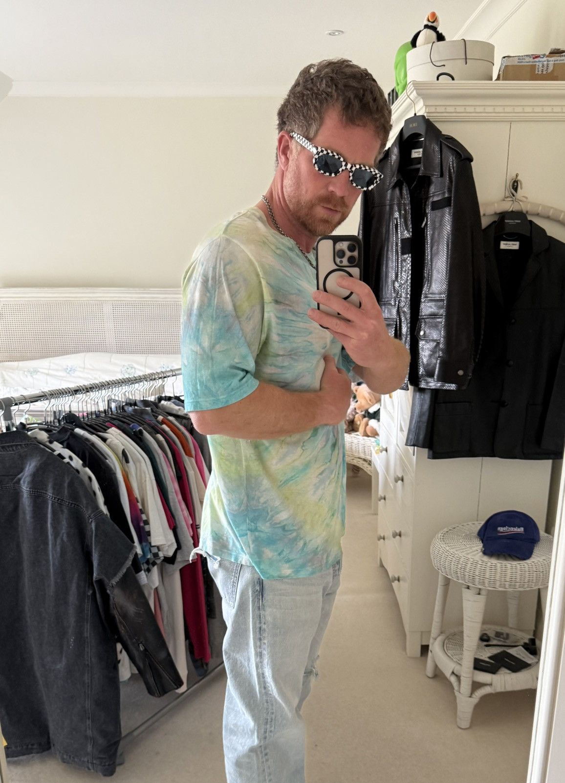 Saint Laurent Paris SS16 Saint Laurent surf sound Hedi tie dye t shirt grail M Size US M / EU 48-50 / 2 - 6 Thumbnail