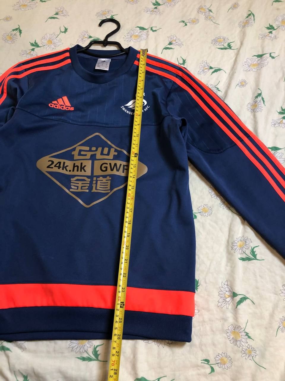 Adidas Adidas Swansea City 2015 training football jacket sweatshirt Size US XS / EU 42 / 0 - 8 Thumbnail