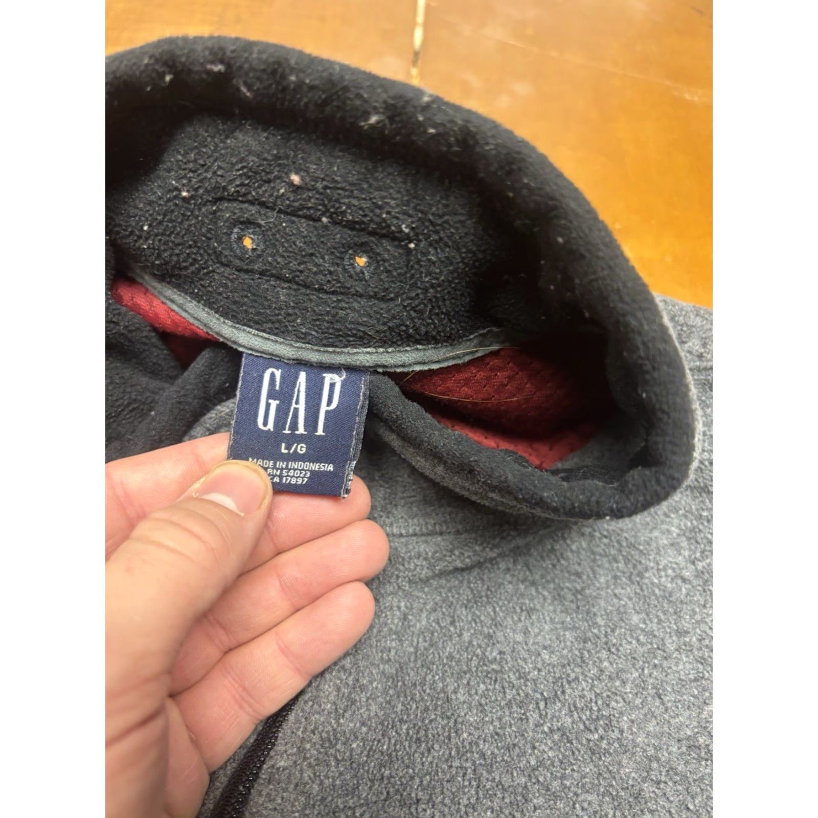 Gap GAP Sweatshirt Men’s Fleece 1/4 Zip Pullover Size L Gray Size US L / EU 52-54 / 3 - 2 Thumbnail