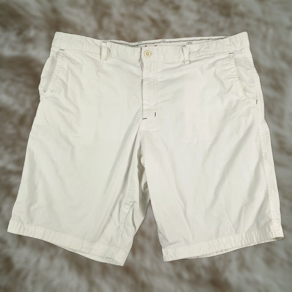 Robert Graham Robert Graham Chino Shorts Mens Size 40 White Casual Flat Front Stretch Size US 40 / EU 56 - 1 Thumbnail