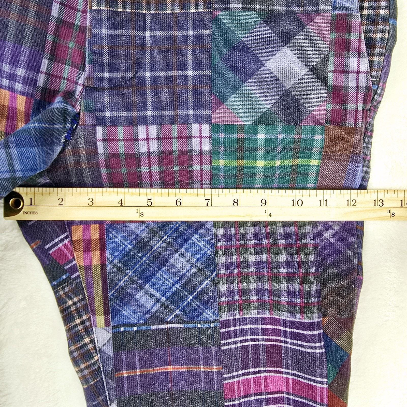 Teddy Fresh TEDDY FRESH Plaid Pants Size 36 36x28 Golf SEE PICS FLAW Size US 36 / EU 52 - 15 Thumbnail