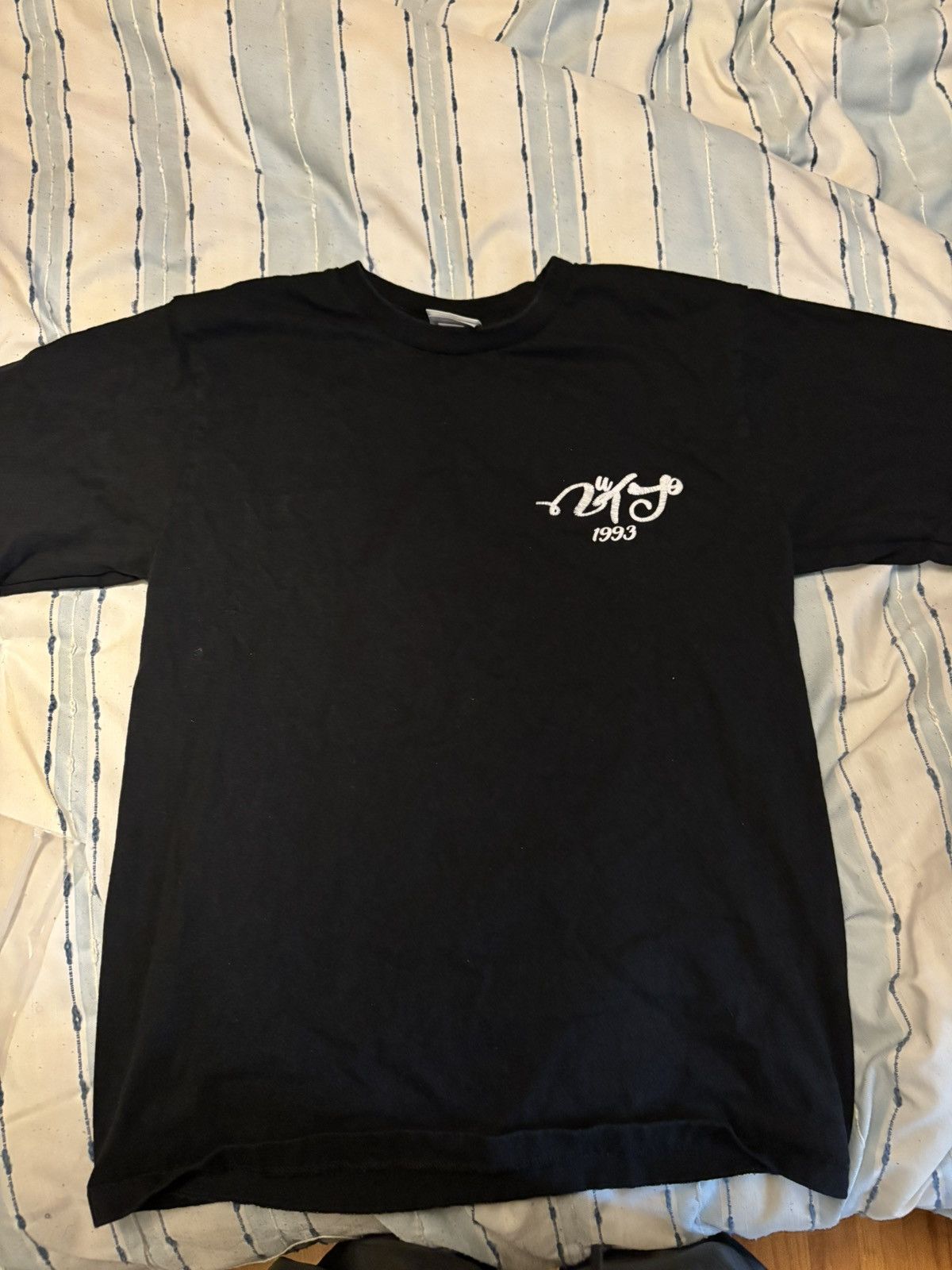 Bape BAPE embroidery style souvenir logo black tee Size US M / EU 48-50 / 2 - 2 Thumbnail