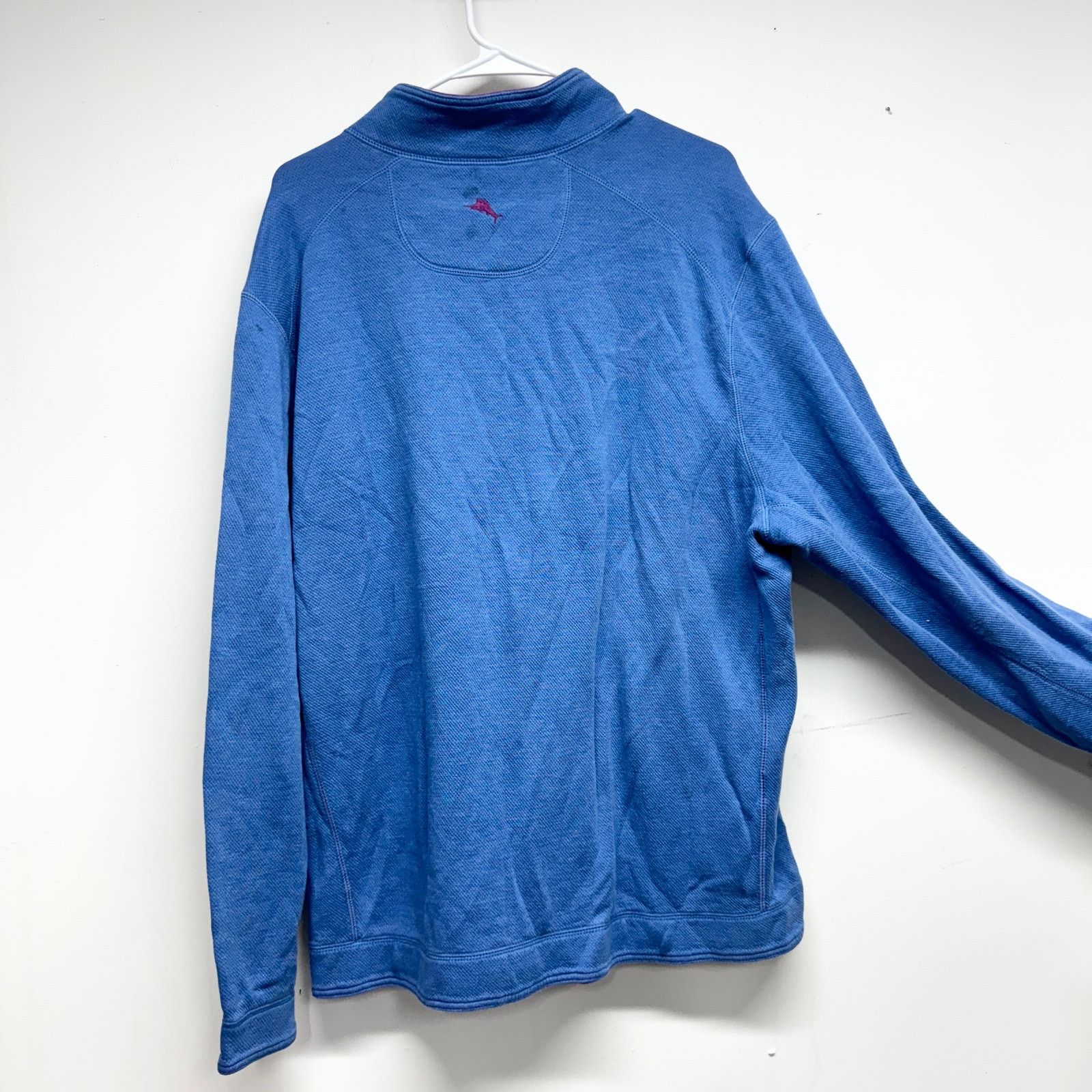 Tommy Bahama Tommy Bahama Reversible 1/4 Zip Sweater, Flip Side, Size 2X Size US XXL / EU 58 / 5 - 2 Thumbnail