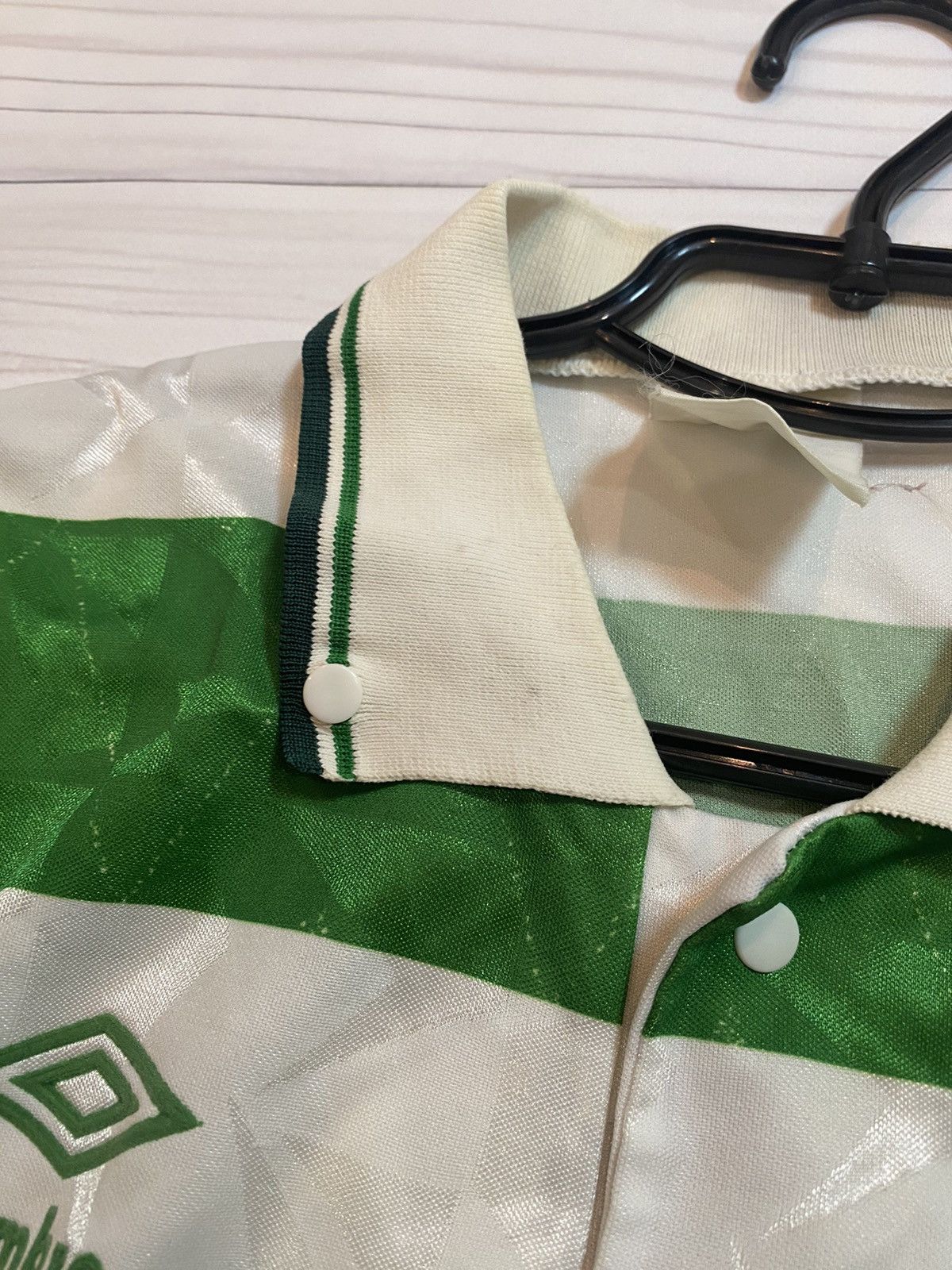 Umbro × Vintage Celtic 1989/1991 home jersey football soccer t shirt Size US M / EU 48-50 / 2 - 7 Thumbnail