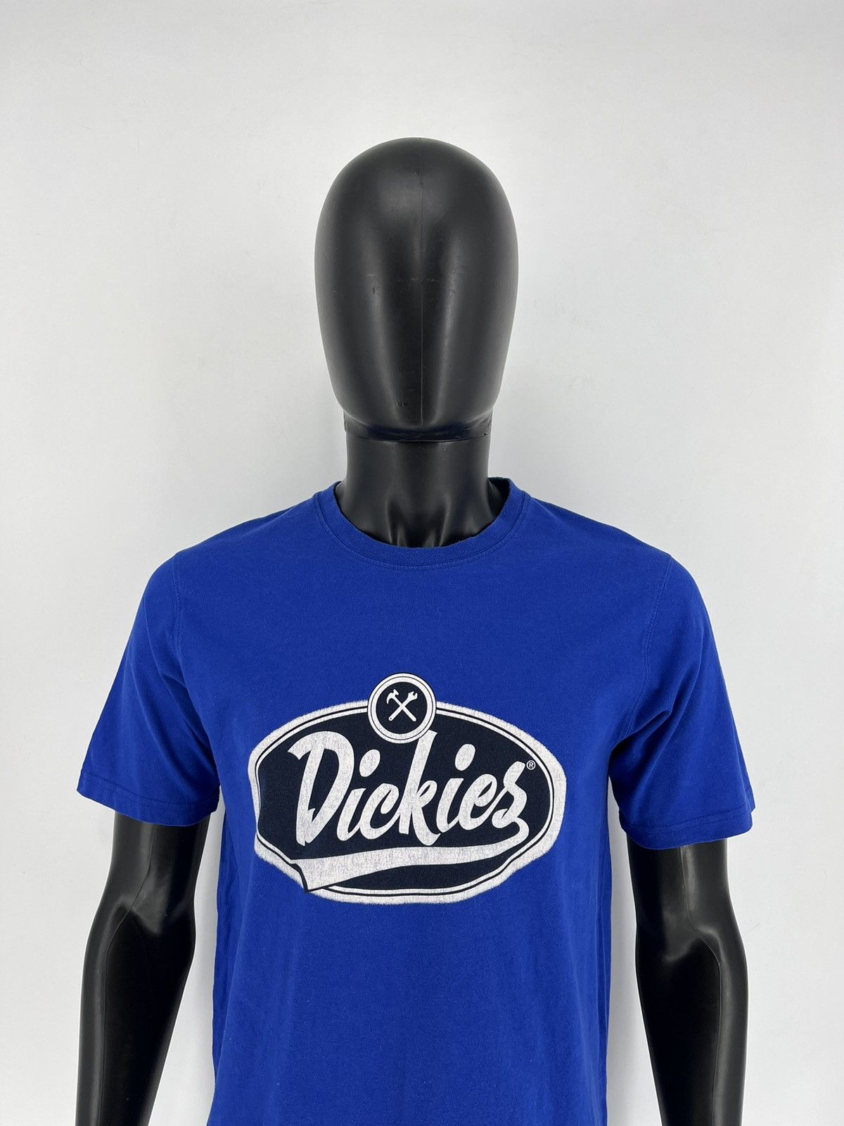 Dickies × Vintage Vintage Dickies Blue Tee T-Shirt Classic Big Logo Size M Size US M / EU 48-50 / 2 - 1 Thumbnail