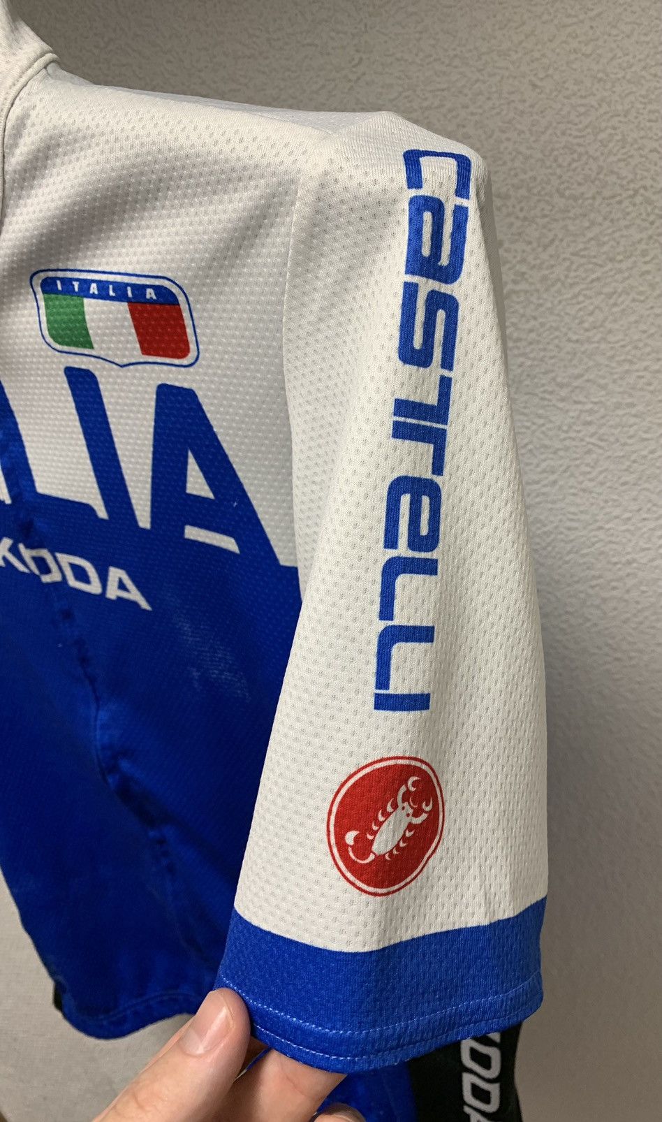 Bicycle Castelli Italia Skoda vintage bicycle bice jersey Xl sz Size US XL / EU 56 / 4 - 5 Thumbnail