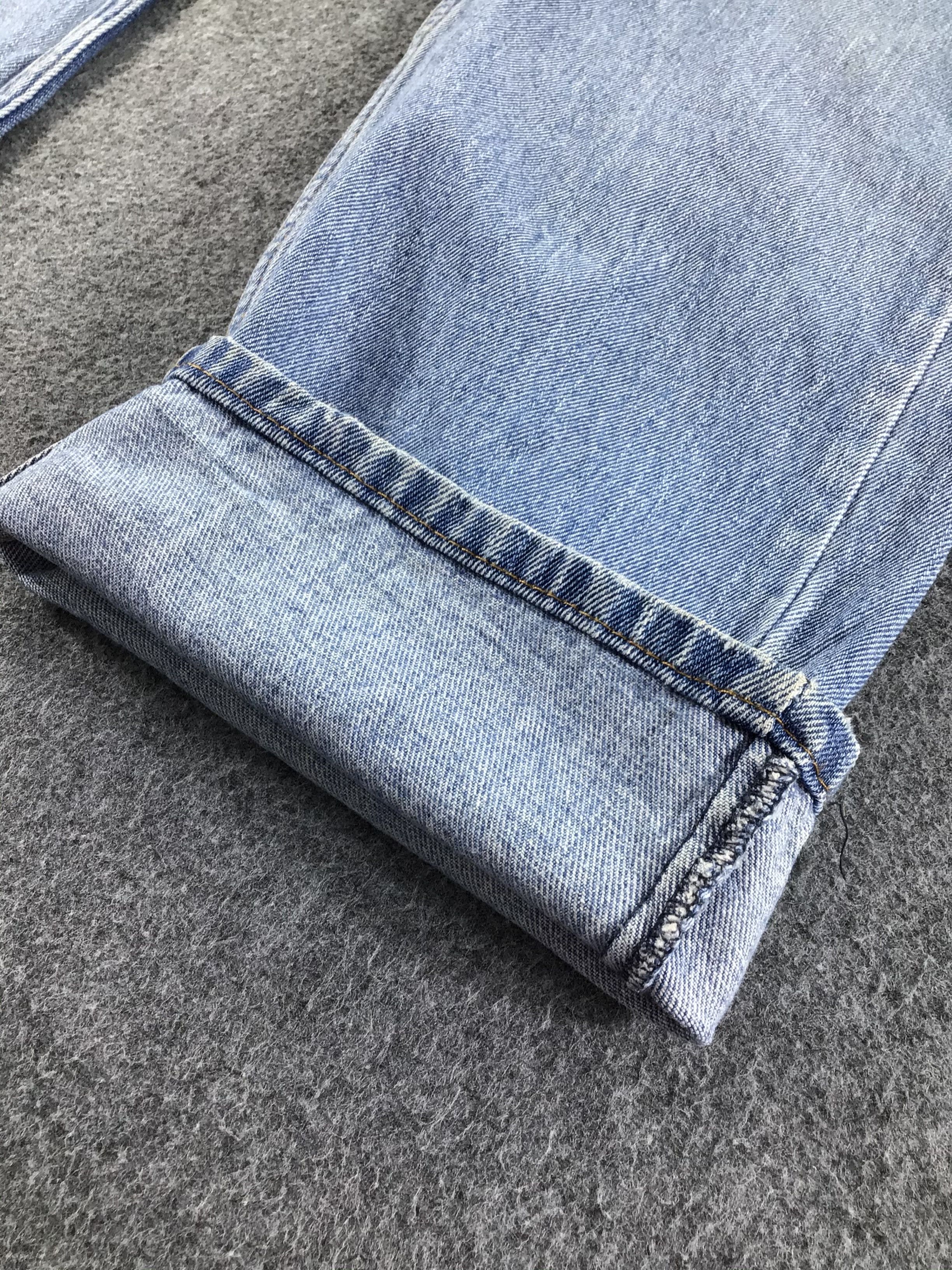 Levi's Vintage Levis 505 Jeans Light Blue Denim -J556 Size US 40 / EU 56 - 6 Thumbnail
