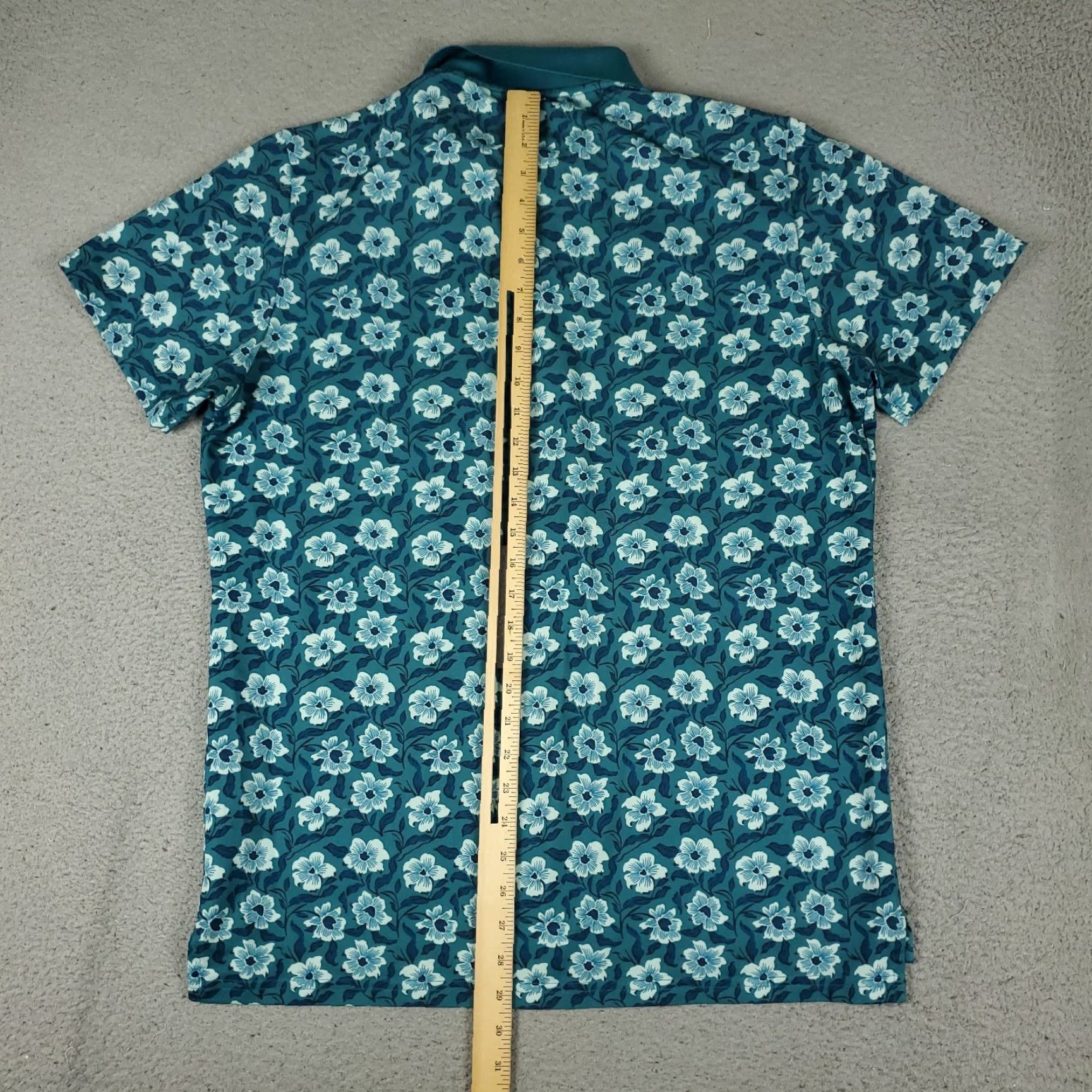 Bonobos Bonobos Polo Shirt Mens Size Large Green Floral Slim Fit Casual Short Sleeve Size US L / EU 52-54 / 3 - 3 Thumbnail