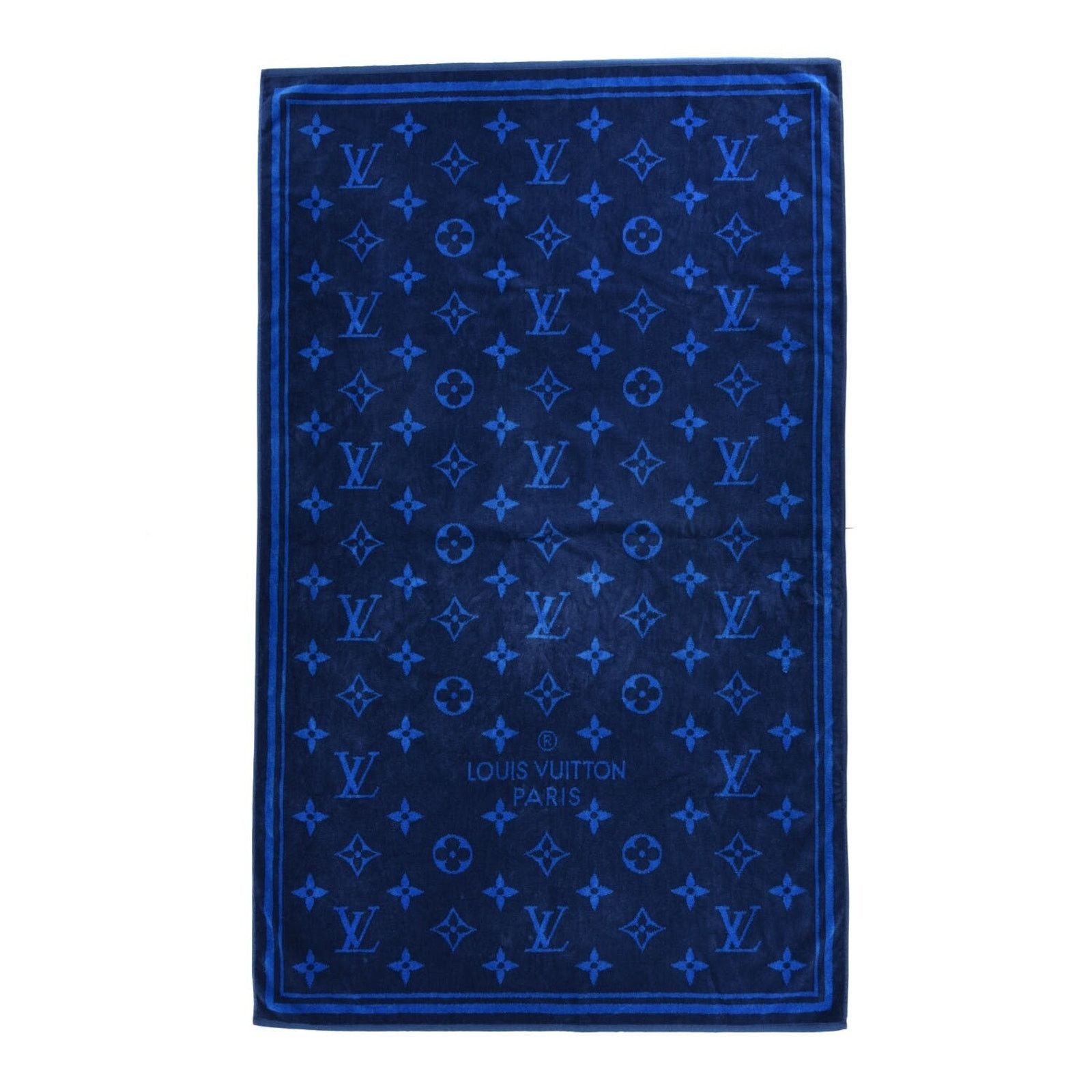 Louis Vuitton Louis Vuitton Serviette Bain Cobalt Bath Beach Towel Size ONE SIZE - 3 Thumbnail