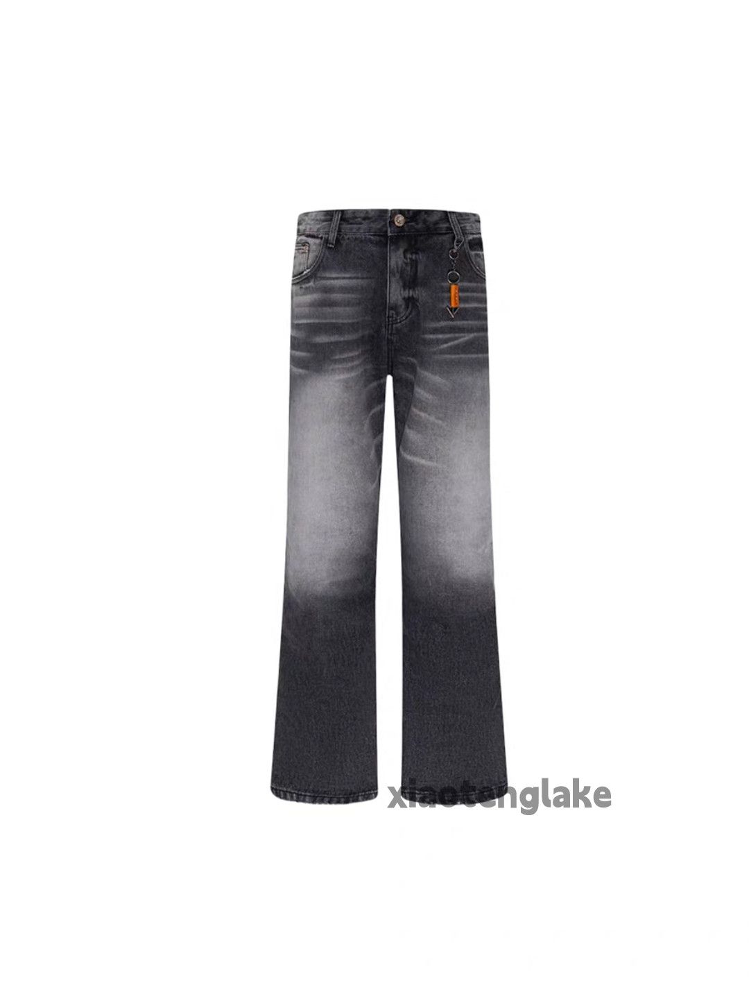 Jean × Vintage washed faded cleanfit yuppie loose bootcut flared jeans Size US 30 / EU 46 - 2 Thumbnail