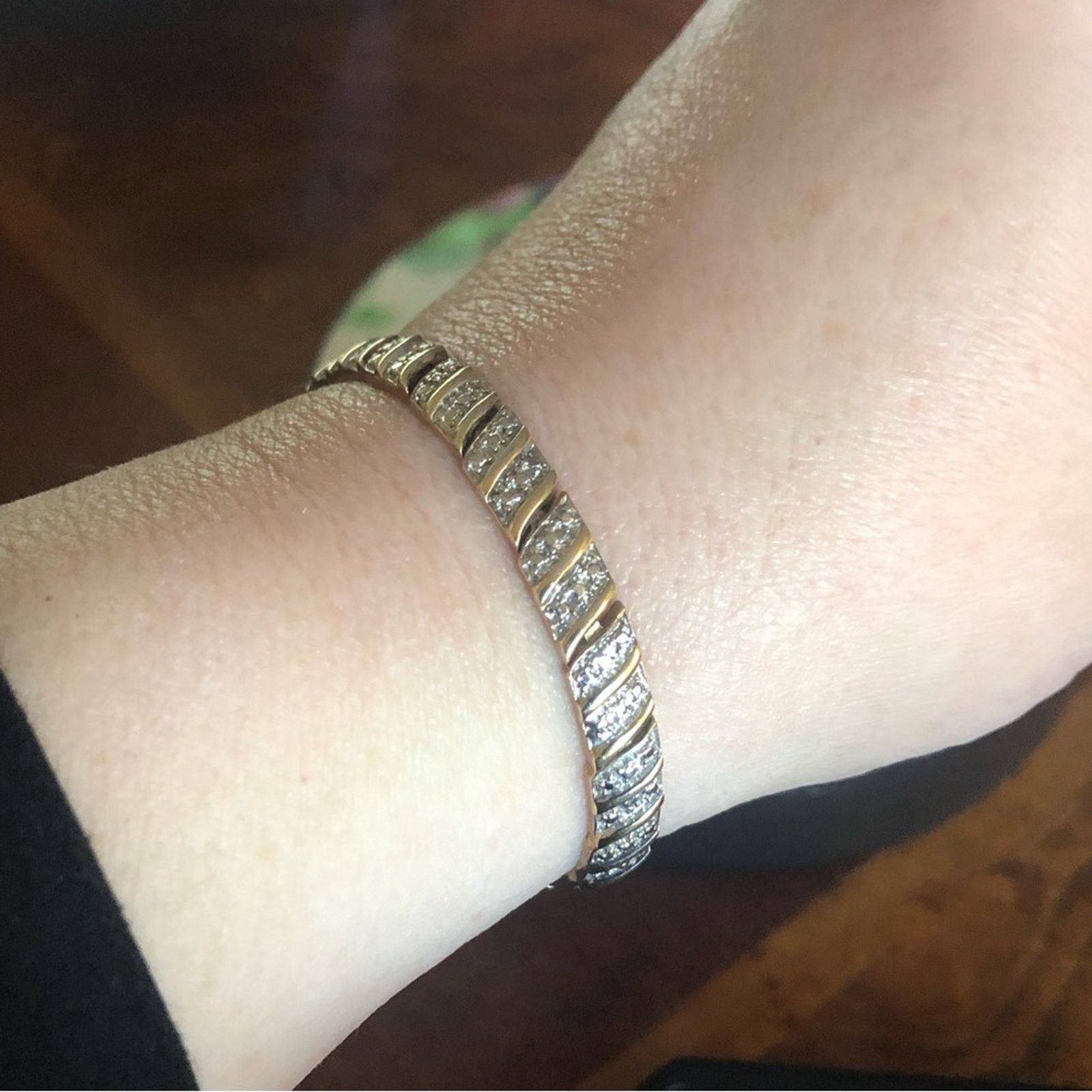 Jewelry Ross Simons 18k gold vermeil textured link bracelet Size ONE SIZE - 2 Thumbnail