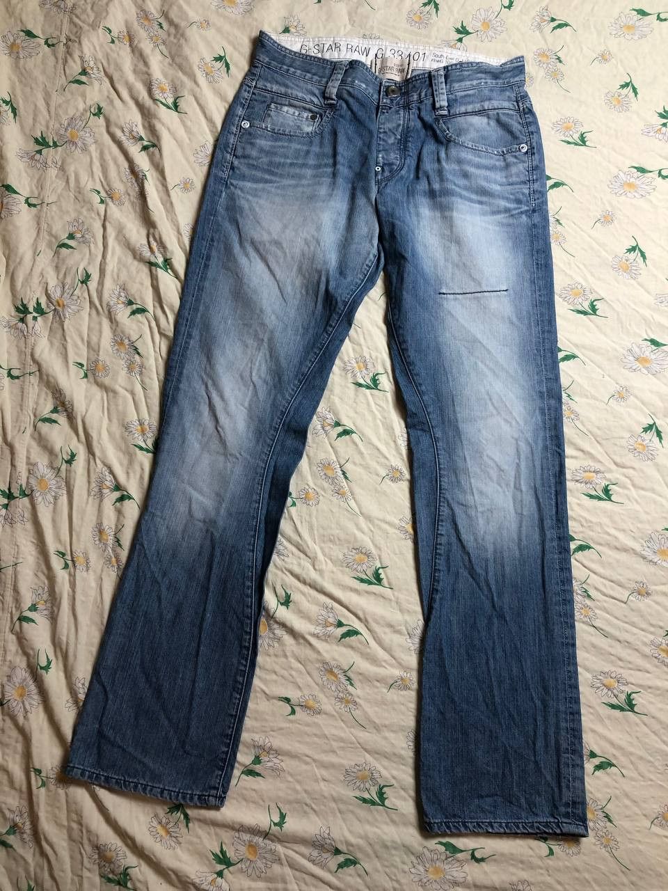 G-Star Vintage G-Star Raw jeans blue Y2K streetwear Size US 34 / EU 50 - 1 Thumbnail