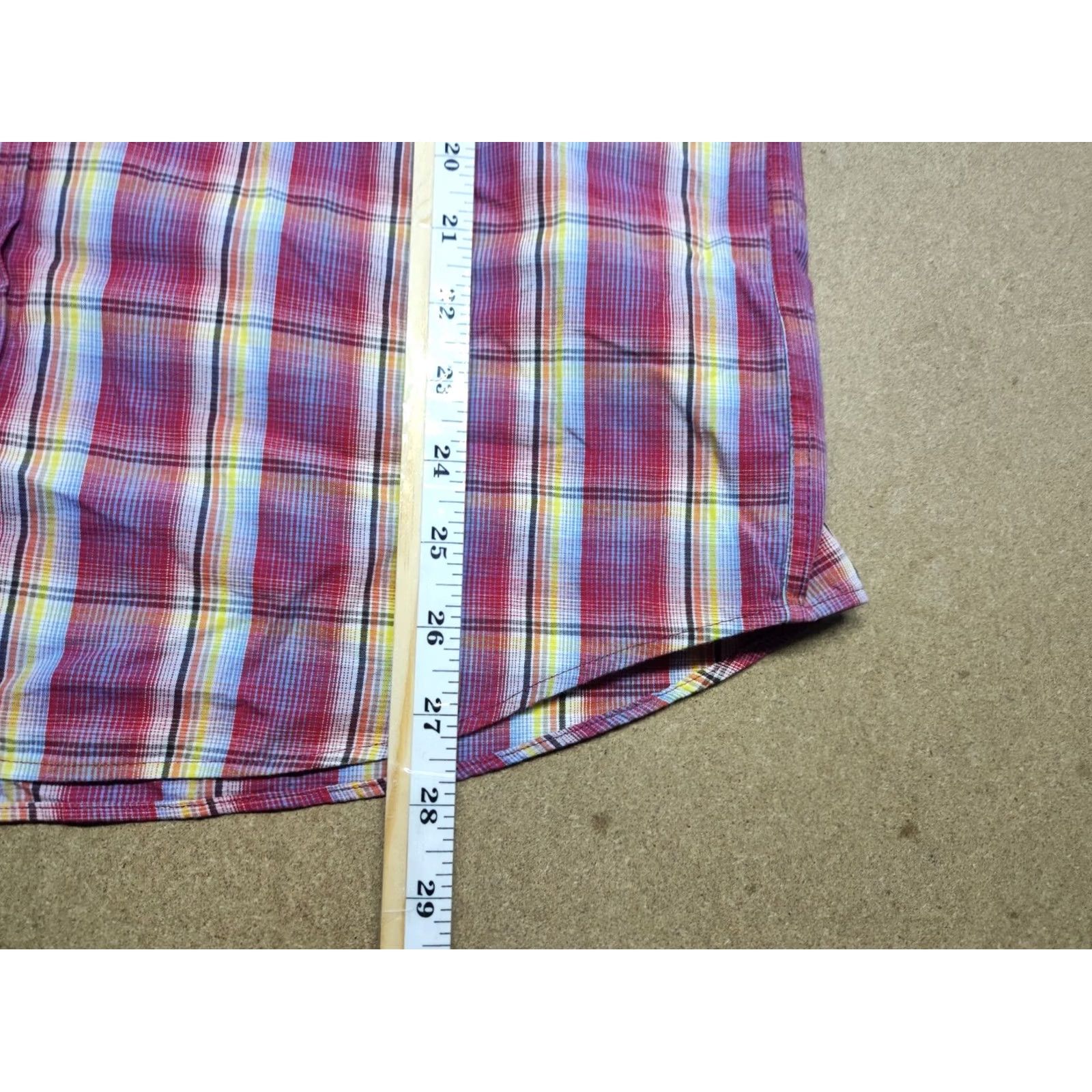 Fred Perry Big John Men Button Up Shirt Size M Check Short Sleeve Plaid Japan Japanese Size US M / EU 48-50 / 2 - 5 Thumbnail