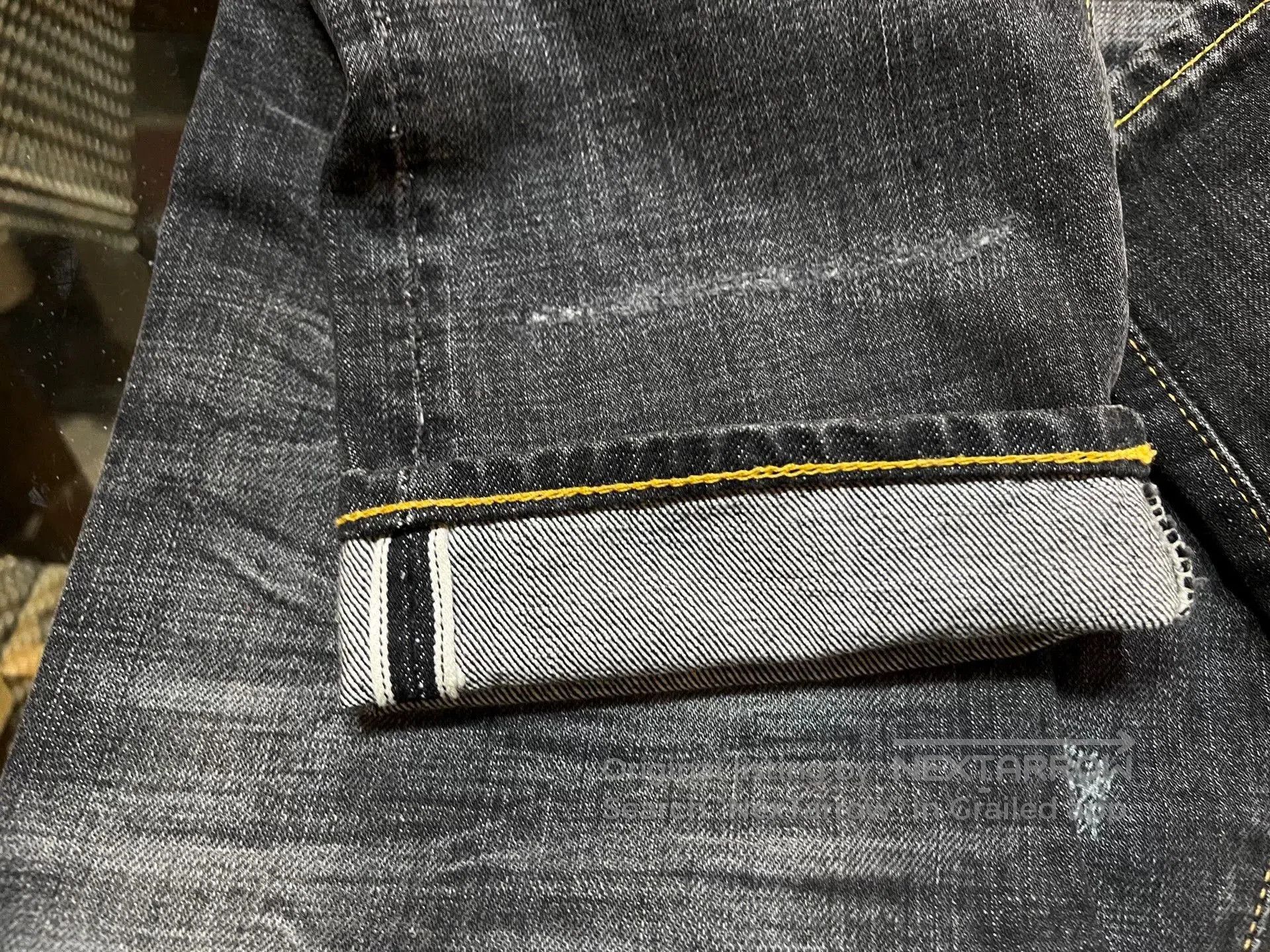 RRL Ralph Lauren distressed rrl denim jeans in gray. Size US 31 - 7 Thumbnail