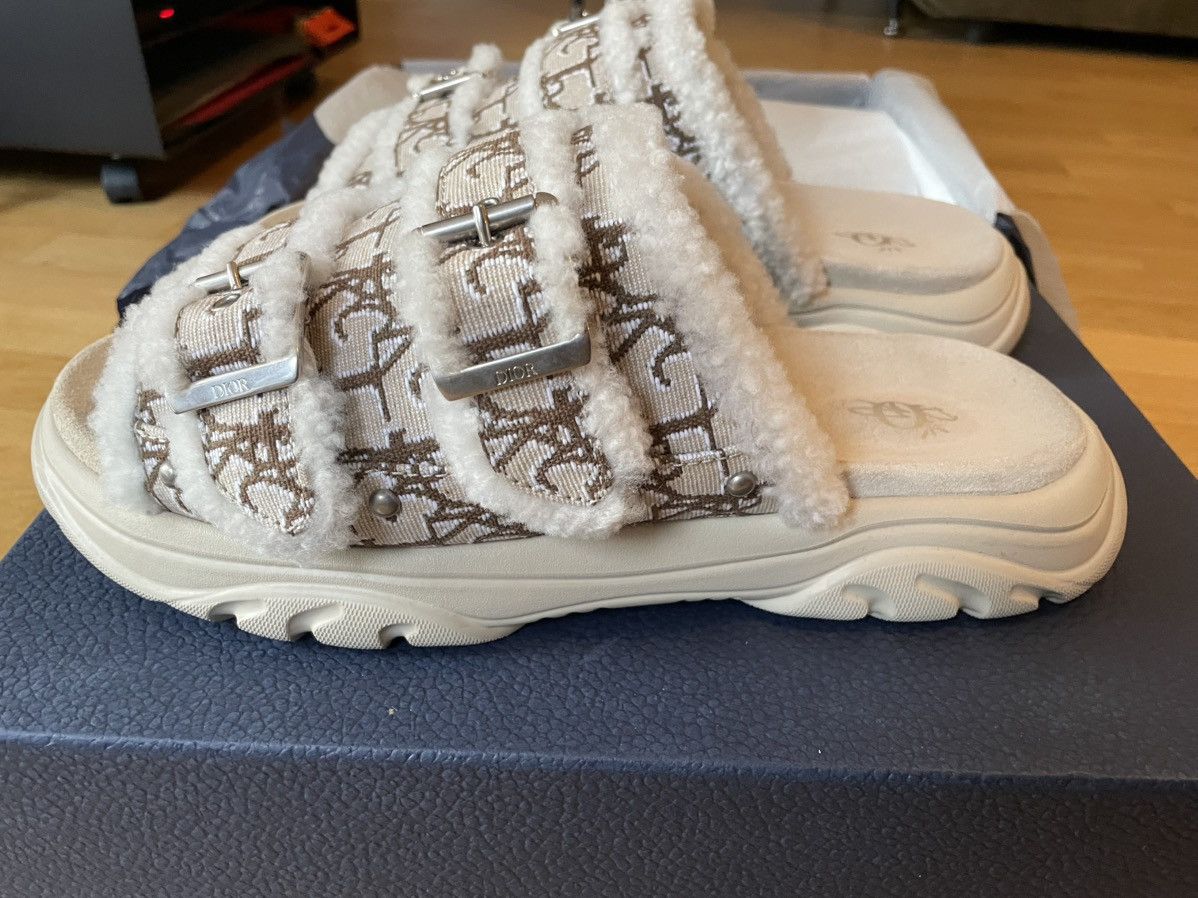 コラボ品★【Cactus Jack x Dior】H-タウン シアリング サンダル Dior x Travis Scott Men's H-Town 'Cactus Jack' Cream Oblique