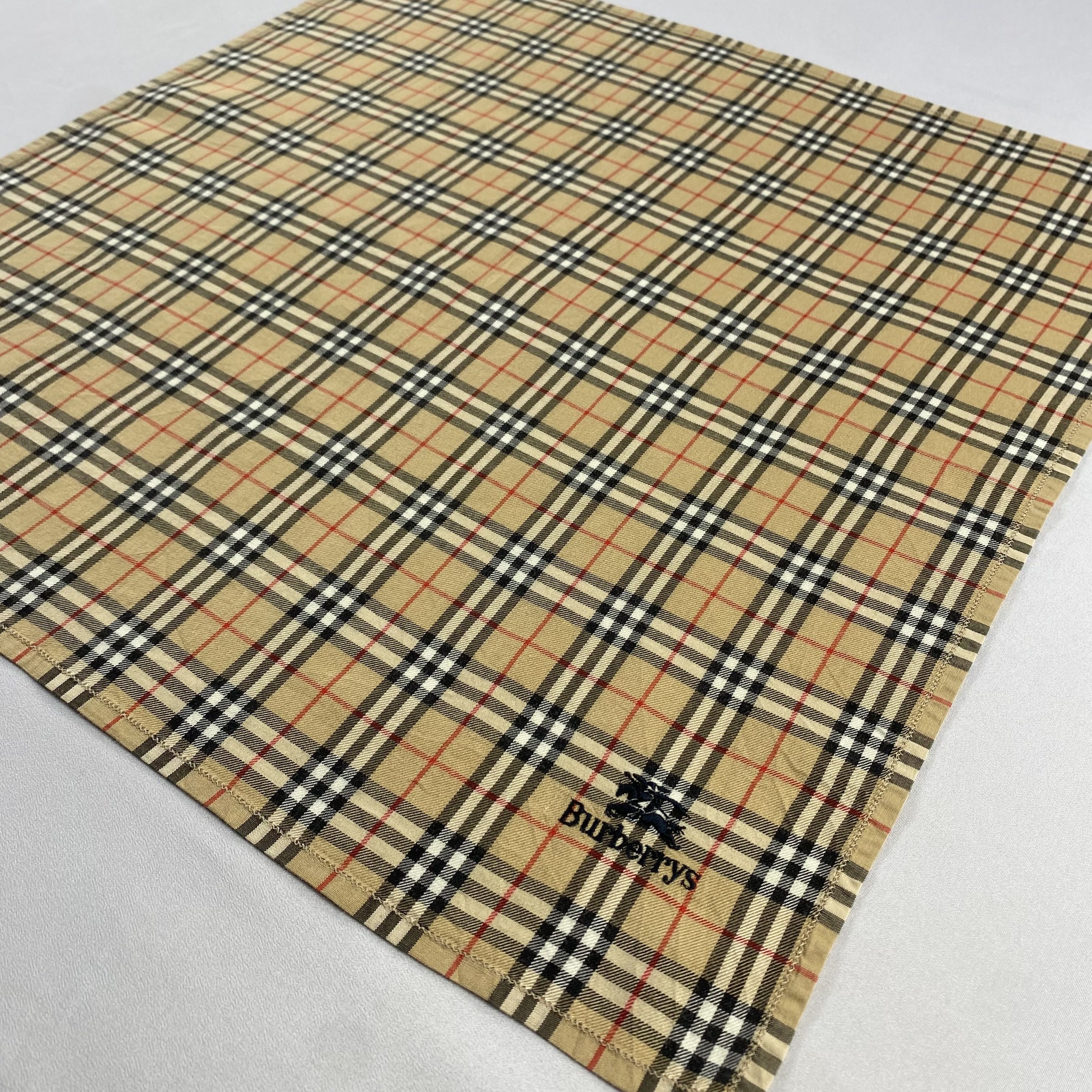 Burberry × Vintage Burberry Handkerchief / Neckerchief / Bandana Size ONE SIZE - 2 Thumbnail