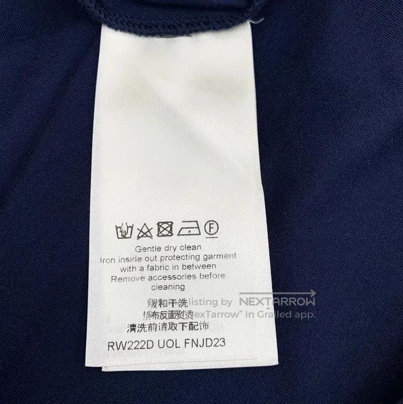 Louis Vuitton Louis Vuitton Navy Cotton Women's Dress . Size XL / US 12-14 / IT 48-50 - 7 Thumbnail