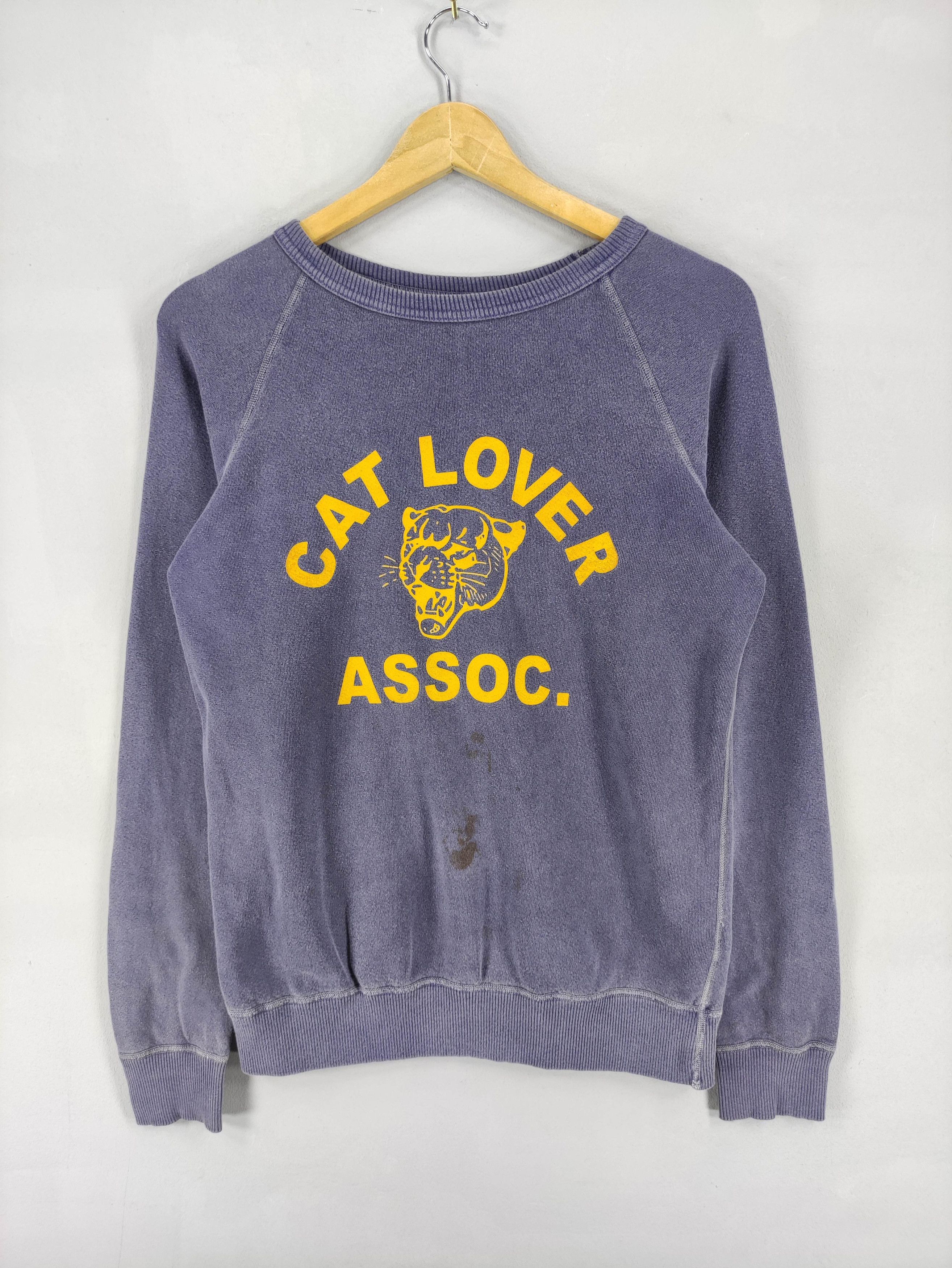 Vintage Vintage Mixta Cat Lover Sweatshirt Jumper Size US S / EU 44-46 / 1 - 1 Thumbnail