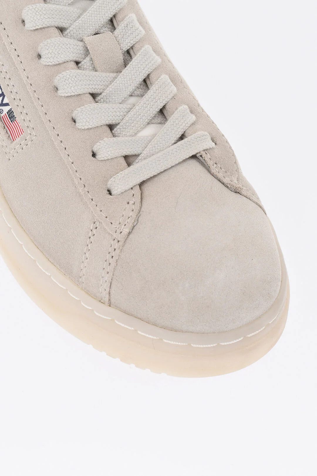 AUTRY og1mm0426 Suede Low-Top Sneakers in Beige Size US 8 / IT 38 - 4 Thumbnail