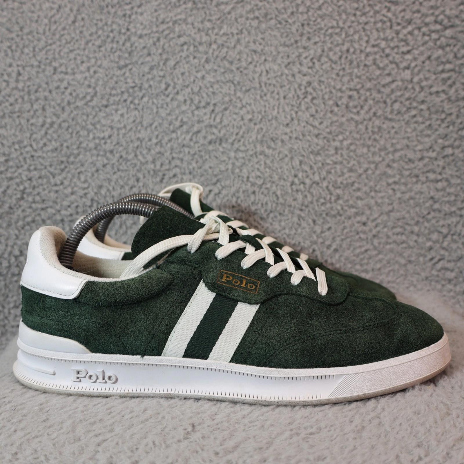 Polo Ralph Lauren Polo Ralph Lauren Men 7.5 Green Suede Leather -HTR Aera- Size US 7.5 / EU 40-41 - 4 Thumbnail
