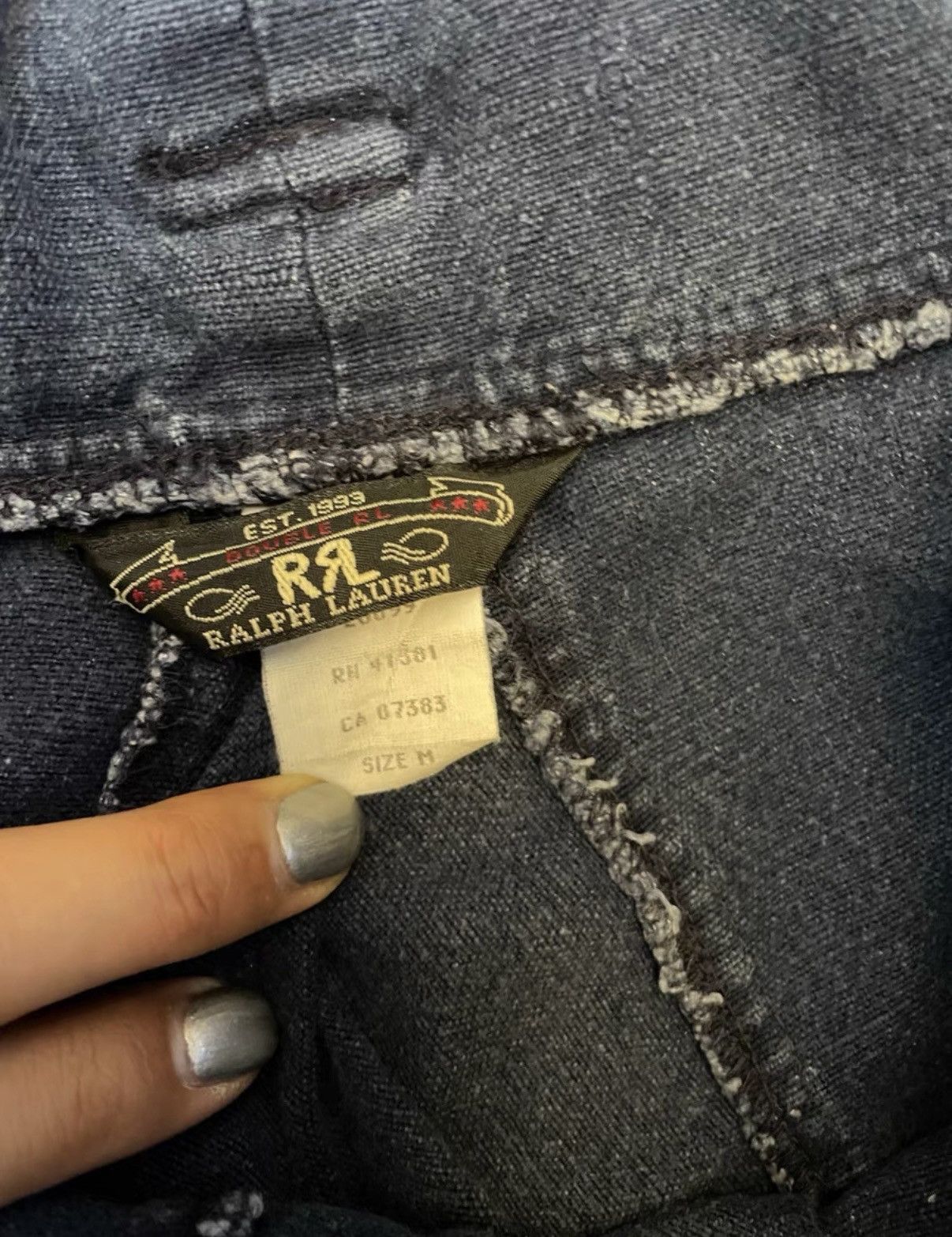 Ralph Lauren Ralph Lauren / RRL Indigo Dyed Deck Pants Size US 34 / EU 50 - 4 Thumbnail