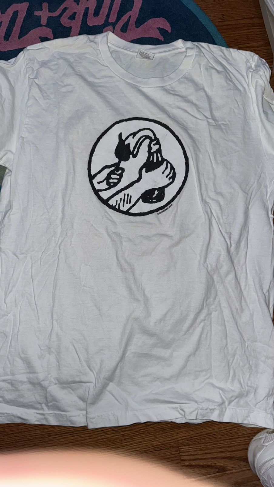 Supreme Molotov Tee | Grailed