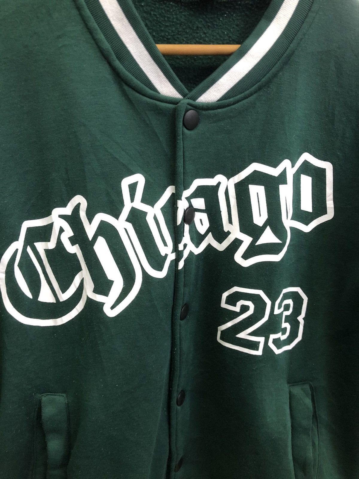 Other Vintage Chicago 23 Green White Varsity Jacket Size US M / EU 48-50 / 2 - 5 Thumbnail