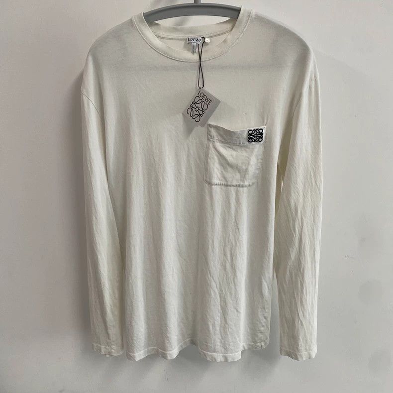 Loewe LOEWE Round neck long sleeve T-shirt Size S / US 4 / IT 40 - 1 Thumbnail