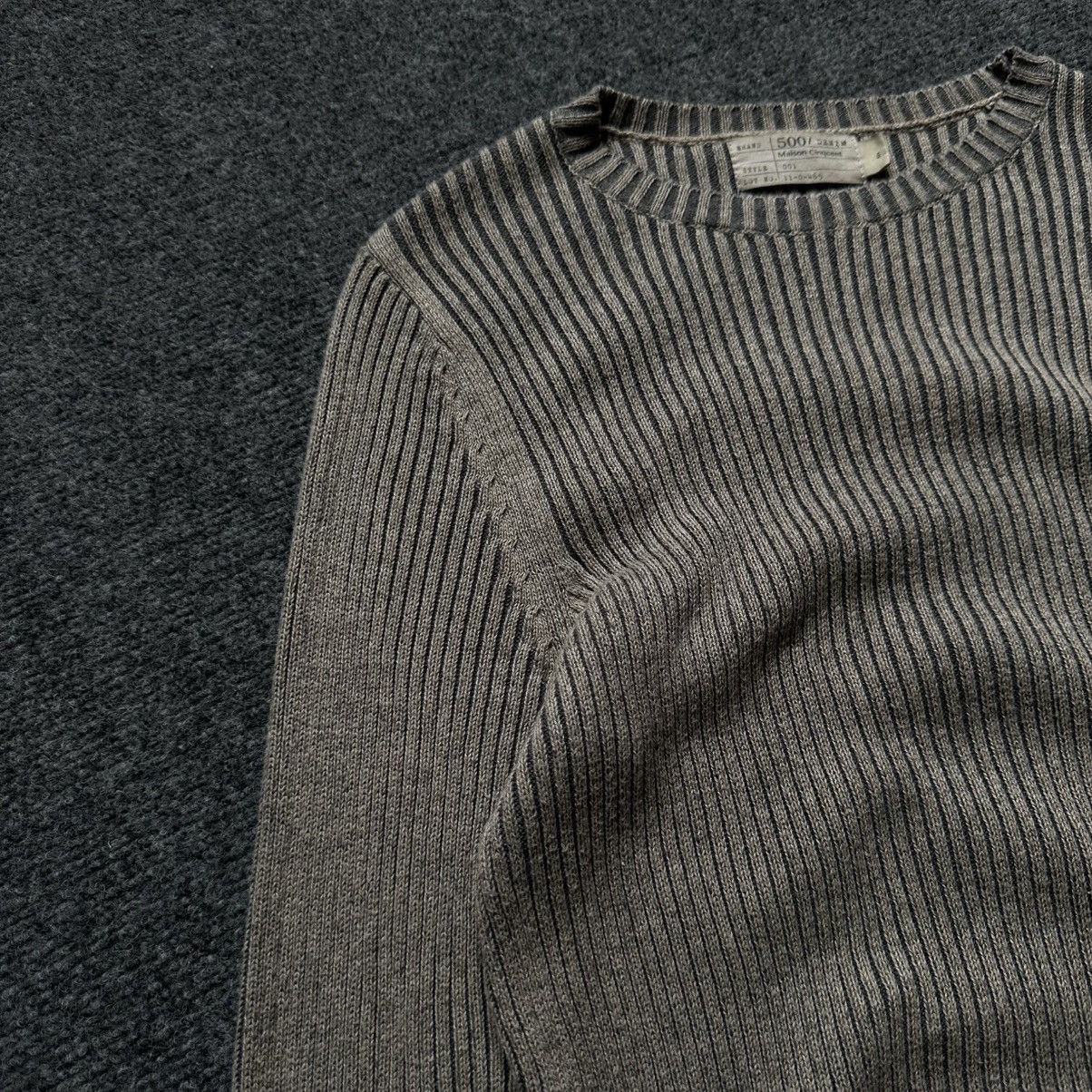 If Six Was Nine VTG Knit 500 Denim Maison Cinqcent Size S Knit Sweater 00s Size US S / EU 44-46 / 1 - 12 Thumbnail