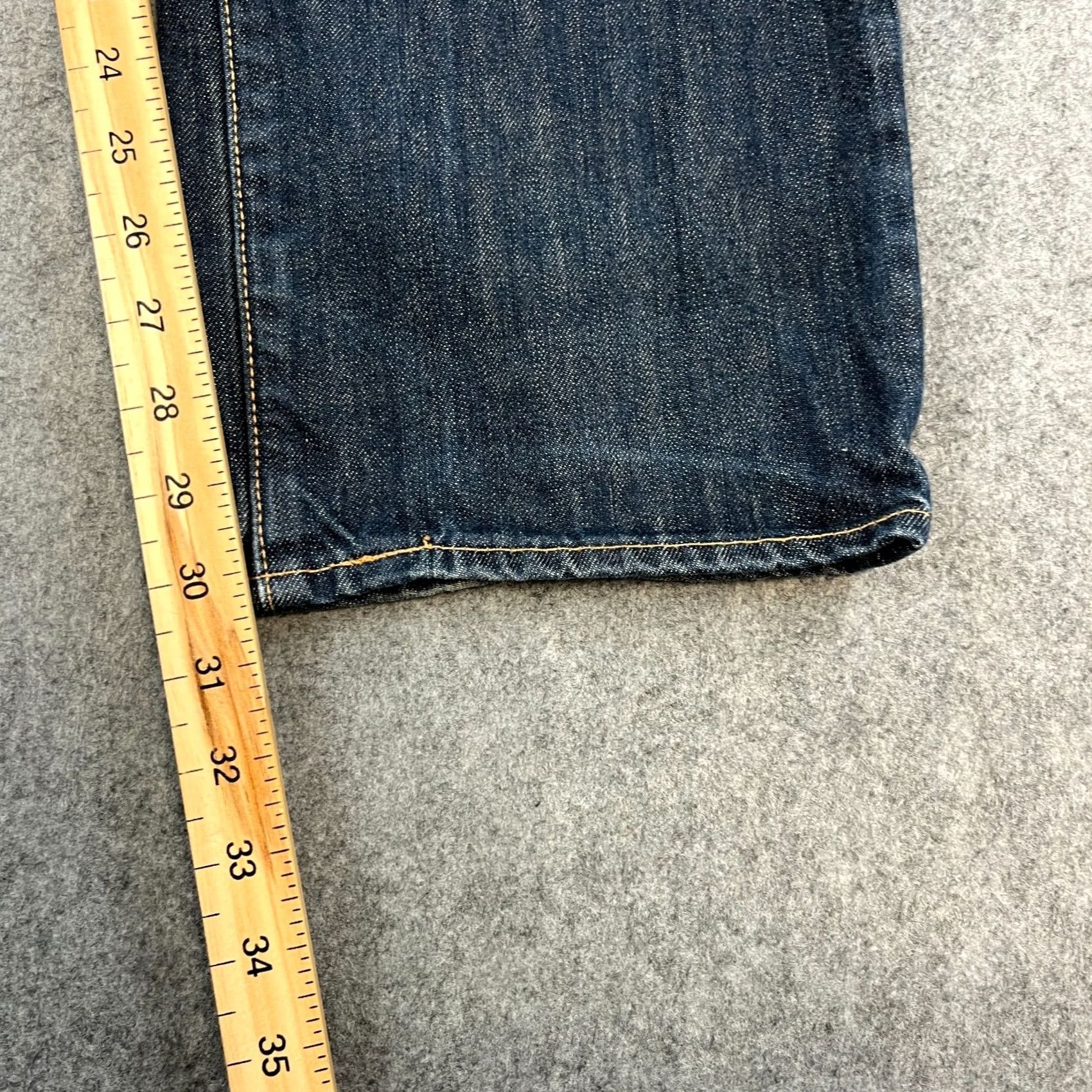 Levi's Levi's 501 Jeans Straight 34 32 Dark Blue Indigo Cotton Premium E Size US 34 / EU 50 - 4 Thumbnail