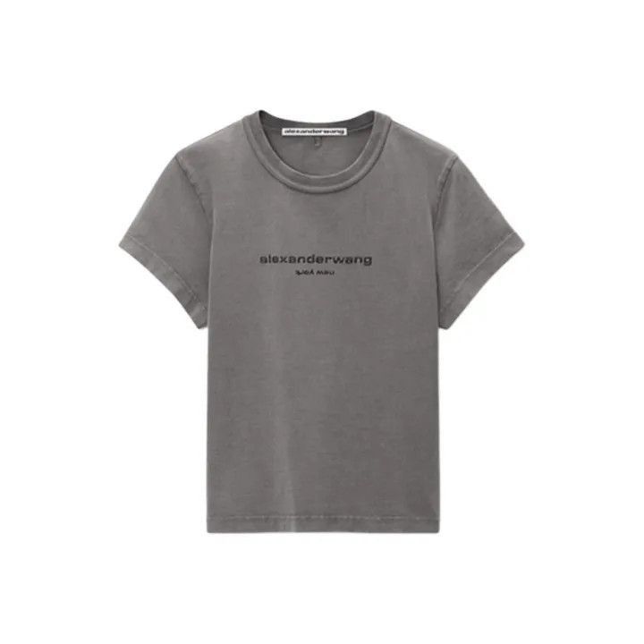 Alexander Wang Short Sleeve Logo T-Shirt -