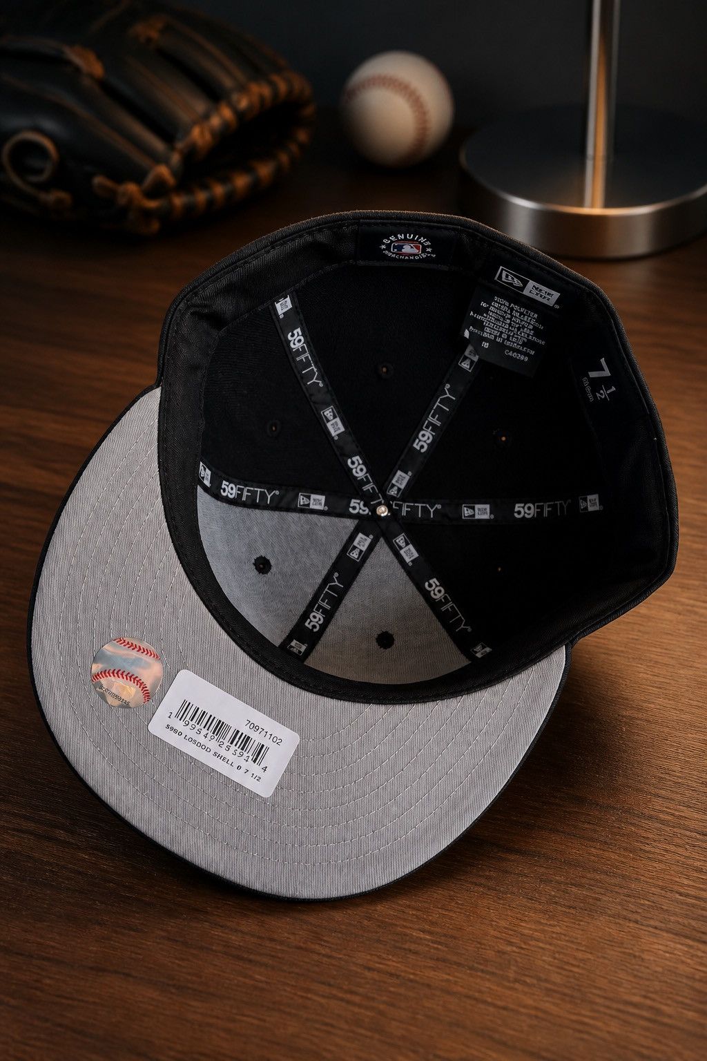 Other Los Angeles Dodgers 7 1/2 59fifty Gold Metallic Skull Size ONE SIZE - 5 Thumbnail