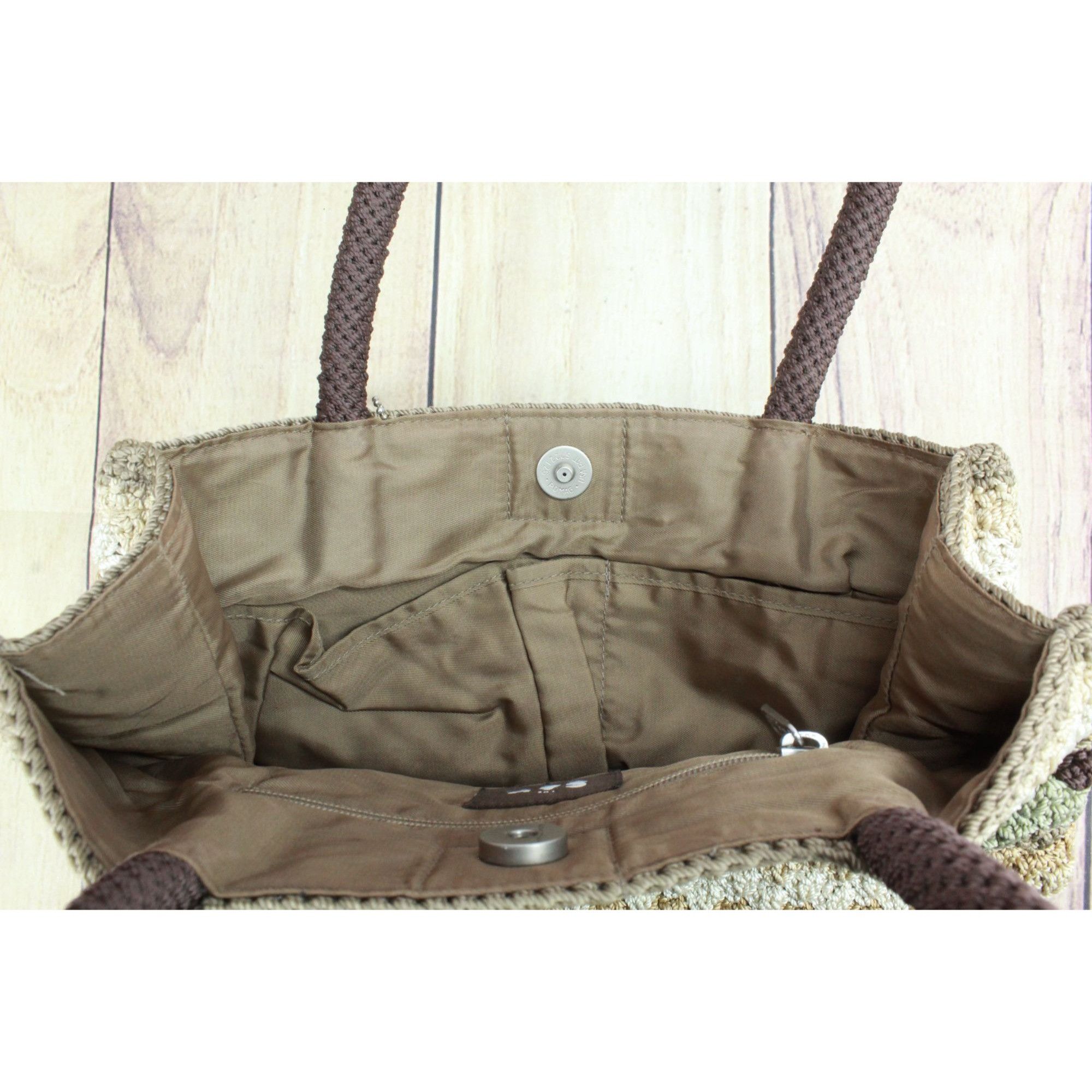 The Sak The Sak Crochet Lined Casual Classics Snap Closure Tote Bag Size ONE SIZE - 7 Thumbnail