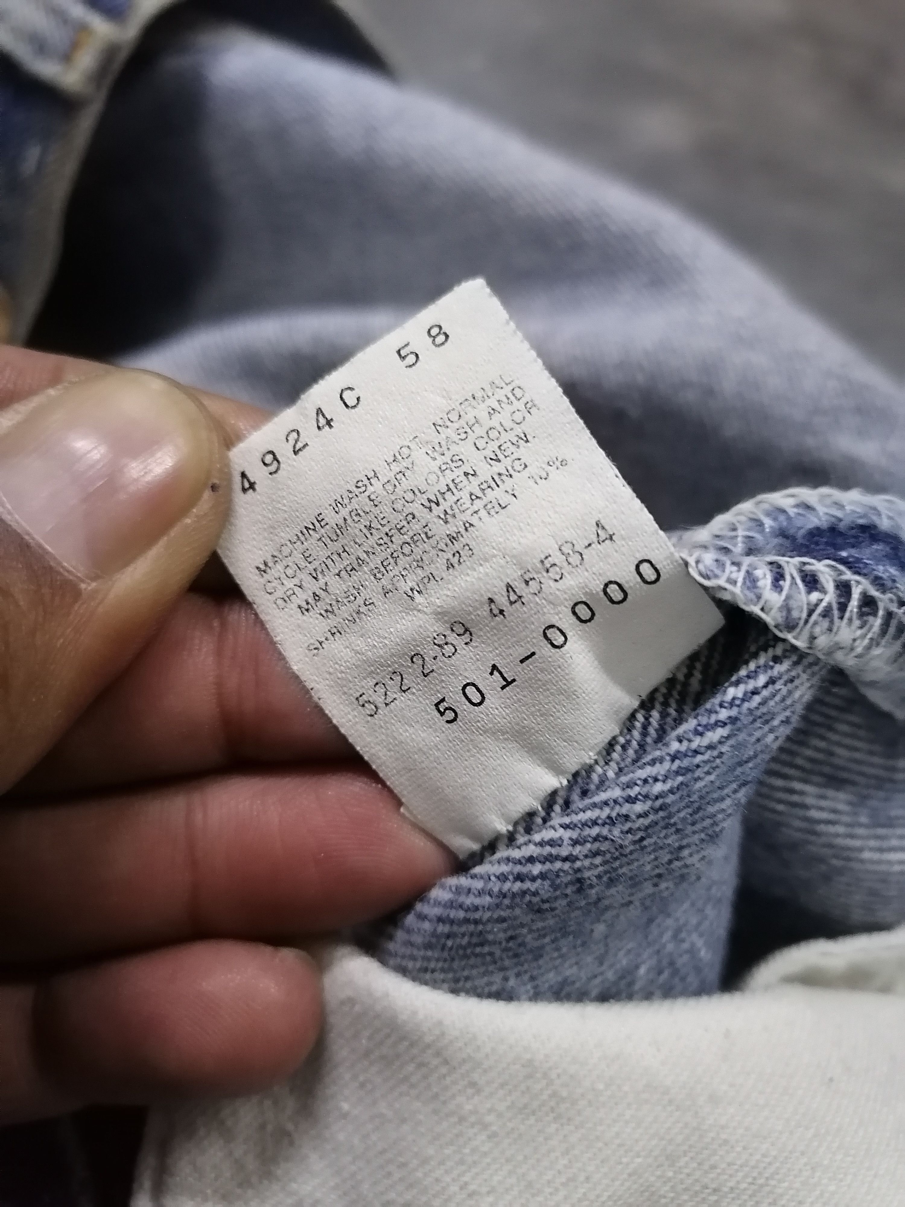 Levi's × Levi's Vintage Clothing Vintage 80s Levi's 501 Distressed Denim Pants Size US 31 - 11 Thumbnail