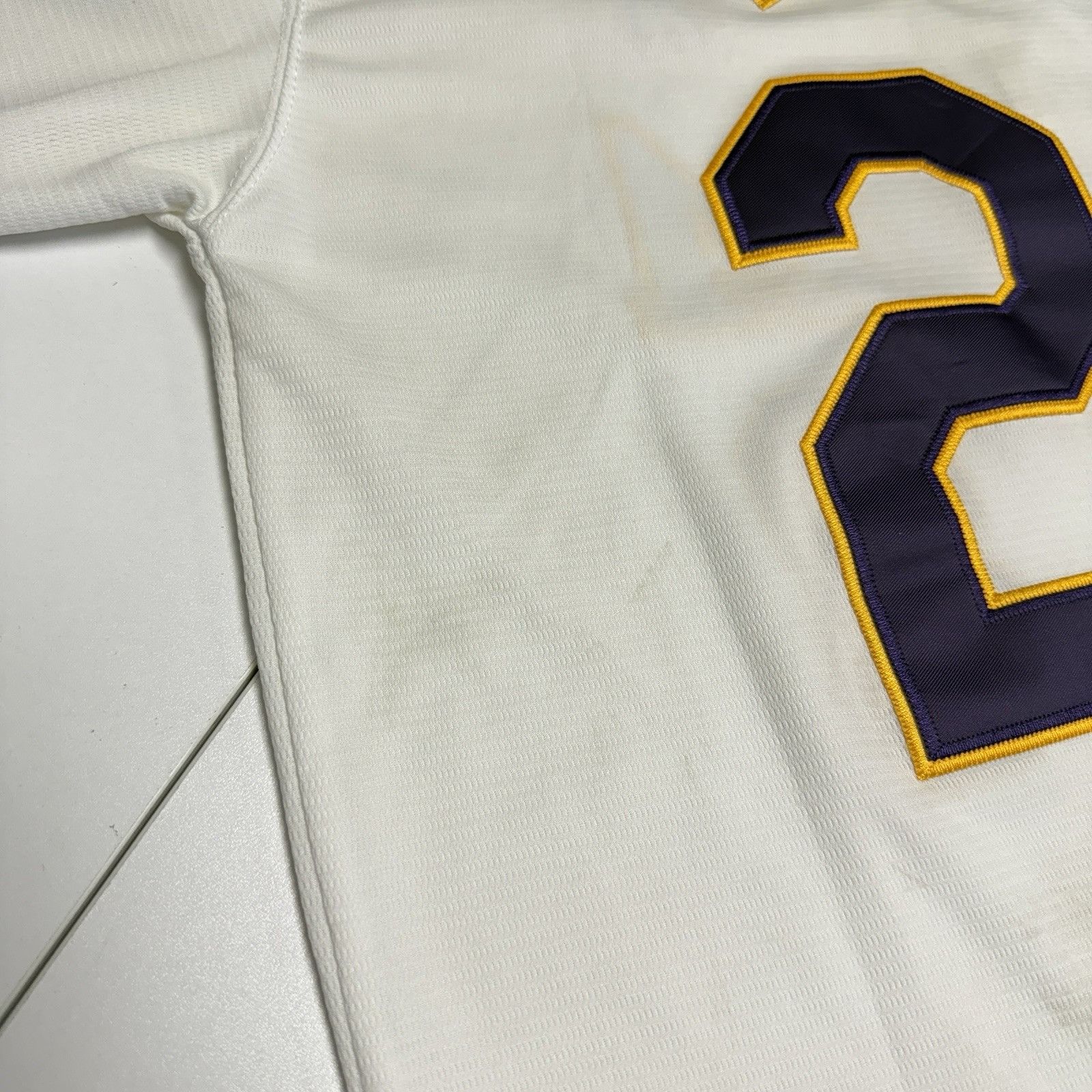 Other Mamba Kobe Bryant Baseball Jersey 8 24 White Large 23x29 Size US L / EU 52-54 / 3 - 11 Thumbnail