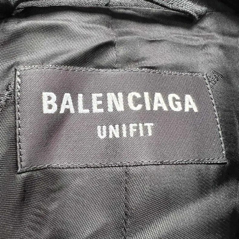 Balenciaga Balenciaga Black Destroyed Suit Double Breasted Jacket Size US M / EU 48-50 / 2 - 3 Thumbnail