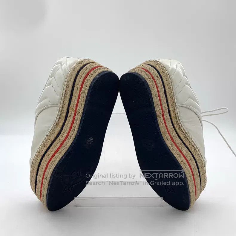 Gucci Gucci White double-G thick-soled lace-up muffins Size US 5.5 / IT 35.5 - 5 Thumbnail