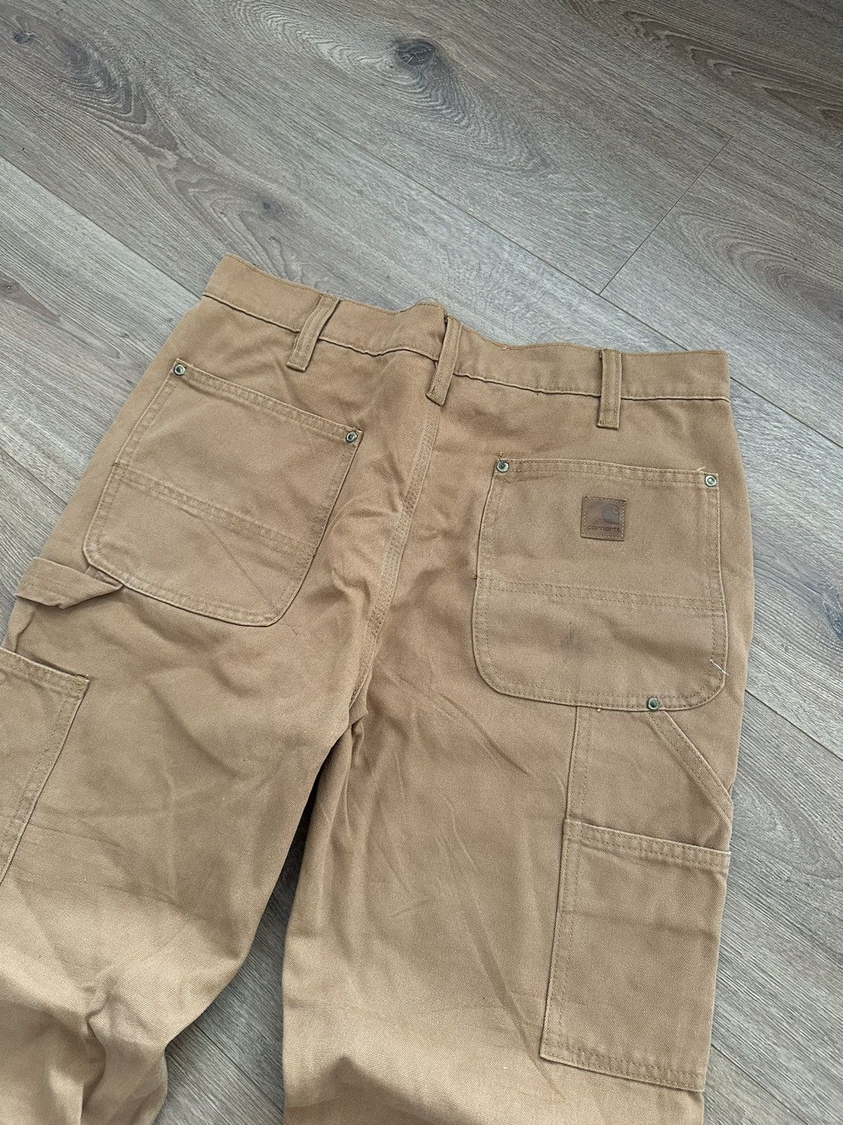 Carhartt 🔥VINTAGE CARHARTT DOUBLE KNEE CARPENTER WORK PANTS BAGGY🔥 Size US 34 / EU 50 - 2 Thumbnail