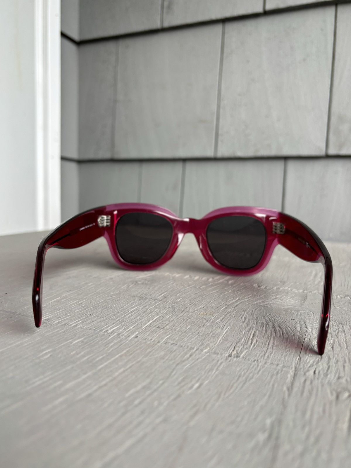 Celine × Designer Celine Sunglasses CL 41446/S Oversized Wayfarer Pink Céline Size ONE SIZE - 12 Thumbnail