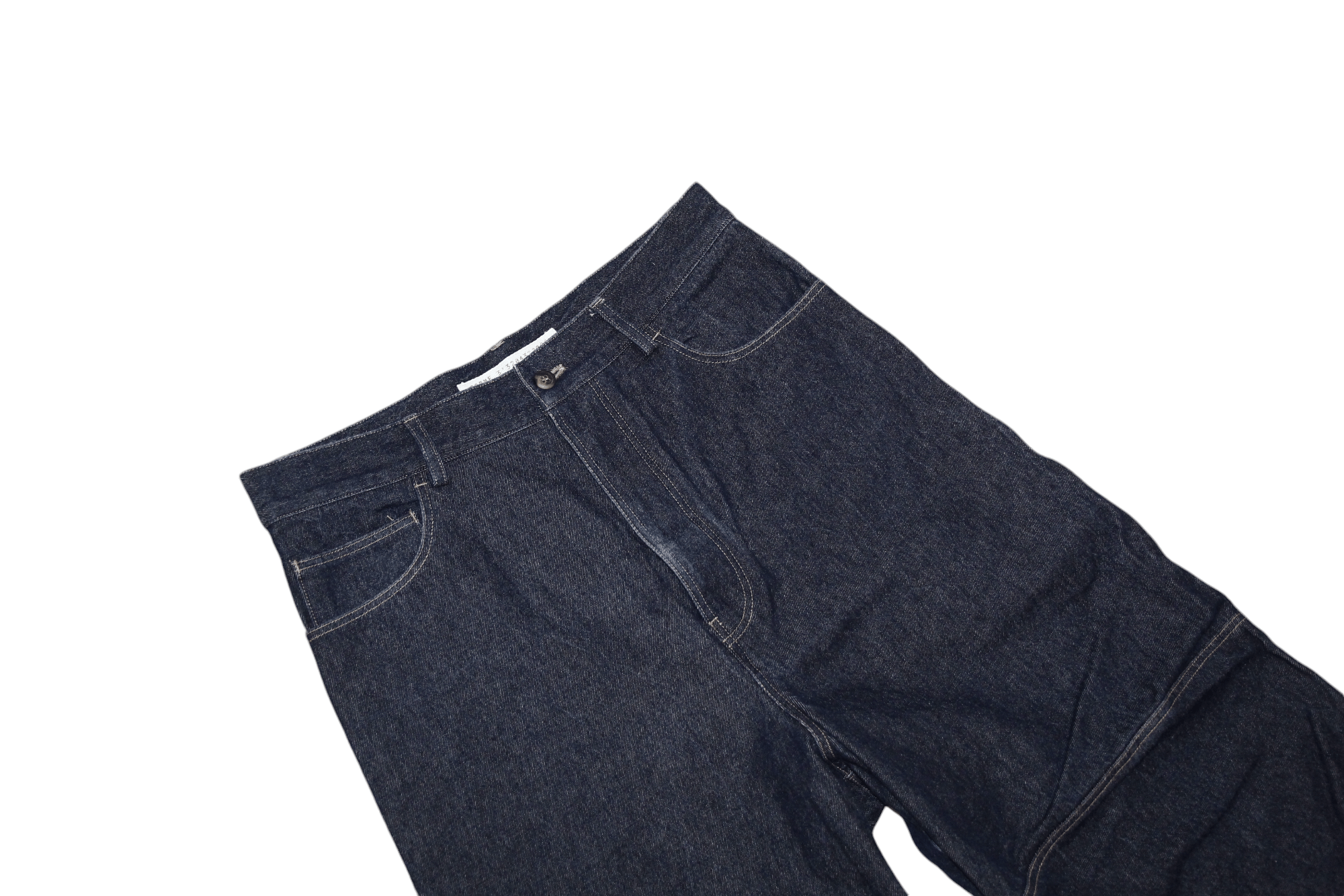Forme D'Expression Forme 3'3204322896 5 pocket denim button-fly baggy pants Size US 30 / EU 46 - 3 Thumbnail