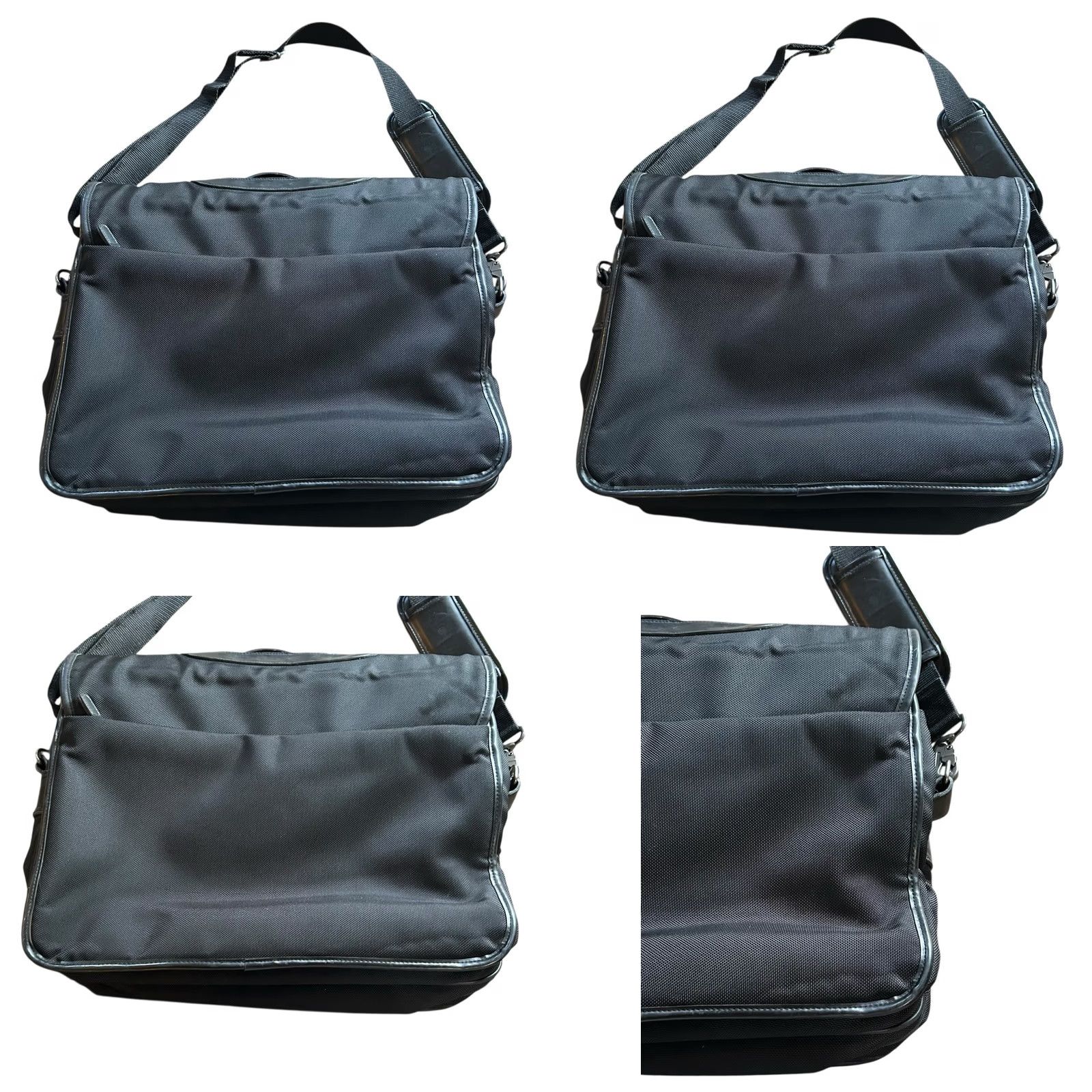 Fossil Fossil Kinley Crossbody Crossbody Bag Black Leather Nylon Large Women Size ONE SIZE - 9 Thumbnail