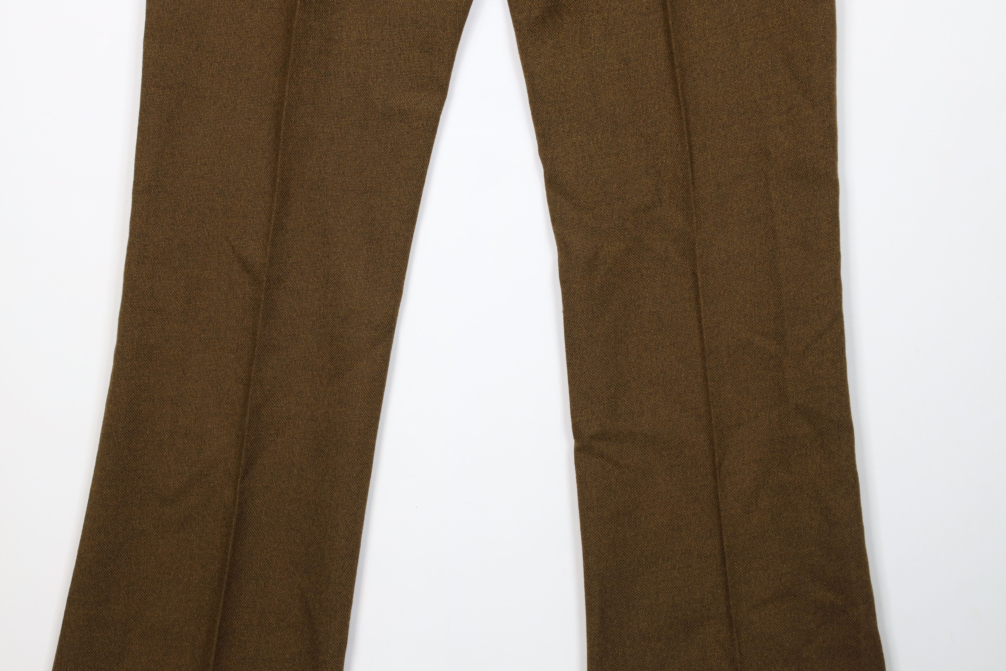 Vintage Vintage 70s Streetwear Burlap Knit Wide Leg Pants Brown USA Size US 32 / EU 48 - 9 Thumbnail
