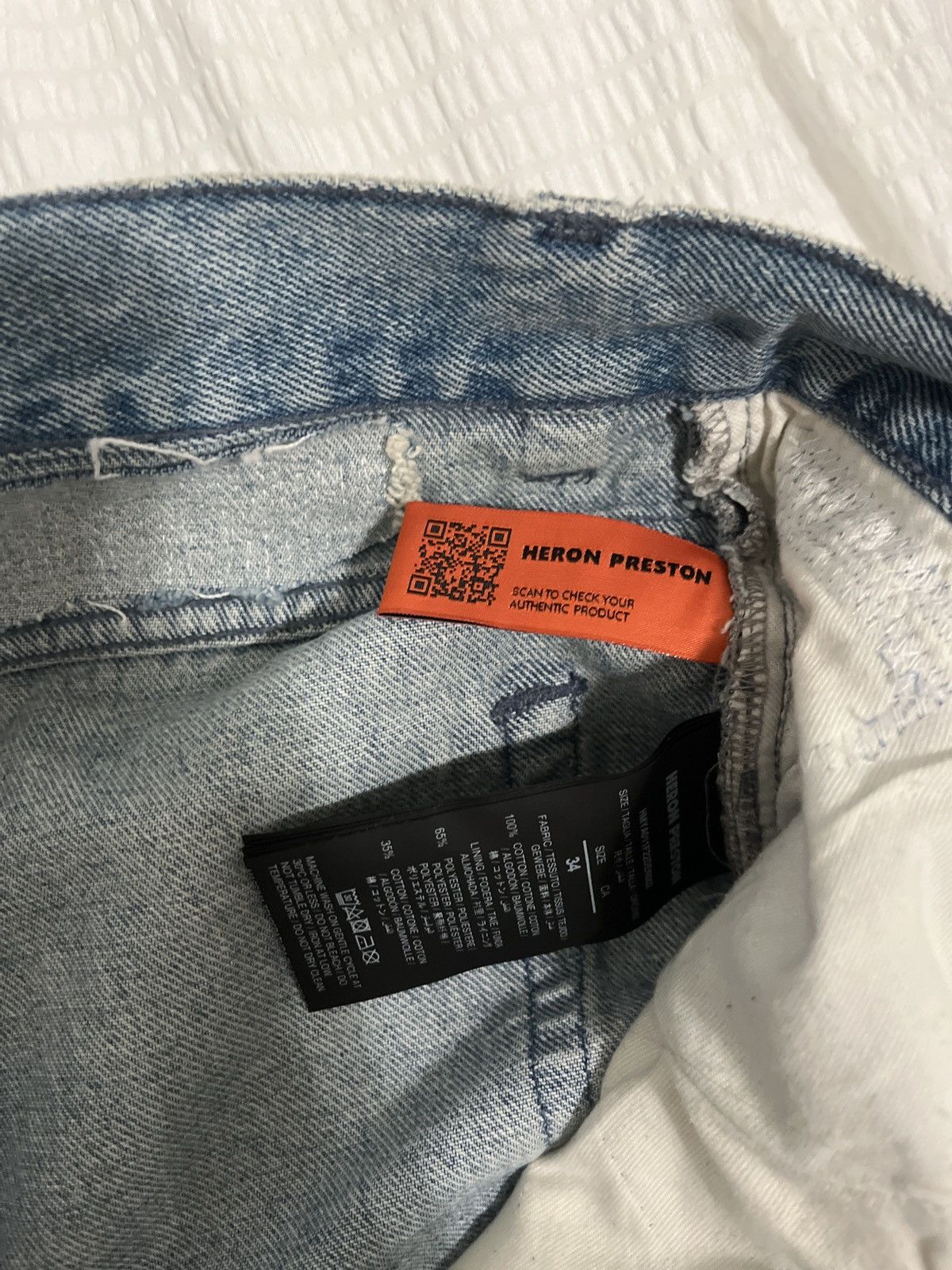 Heron Preston heron preston distressed jeans Size US 34 / EU 50 - 5 Thumbnail