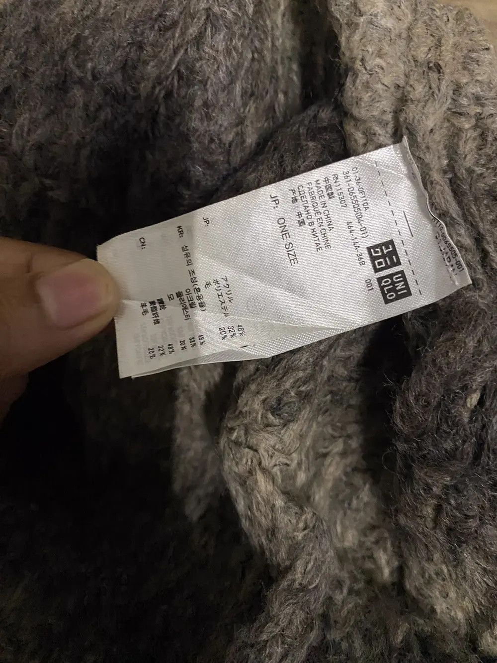 Japanese Brand × Uniqlo Japanese Brand Uniqlo Beanie Hat Size ONE SIZE - 6 Thumbnail