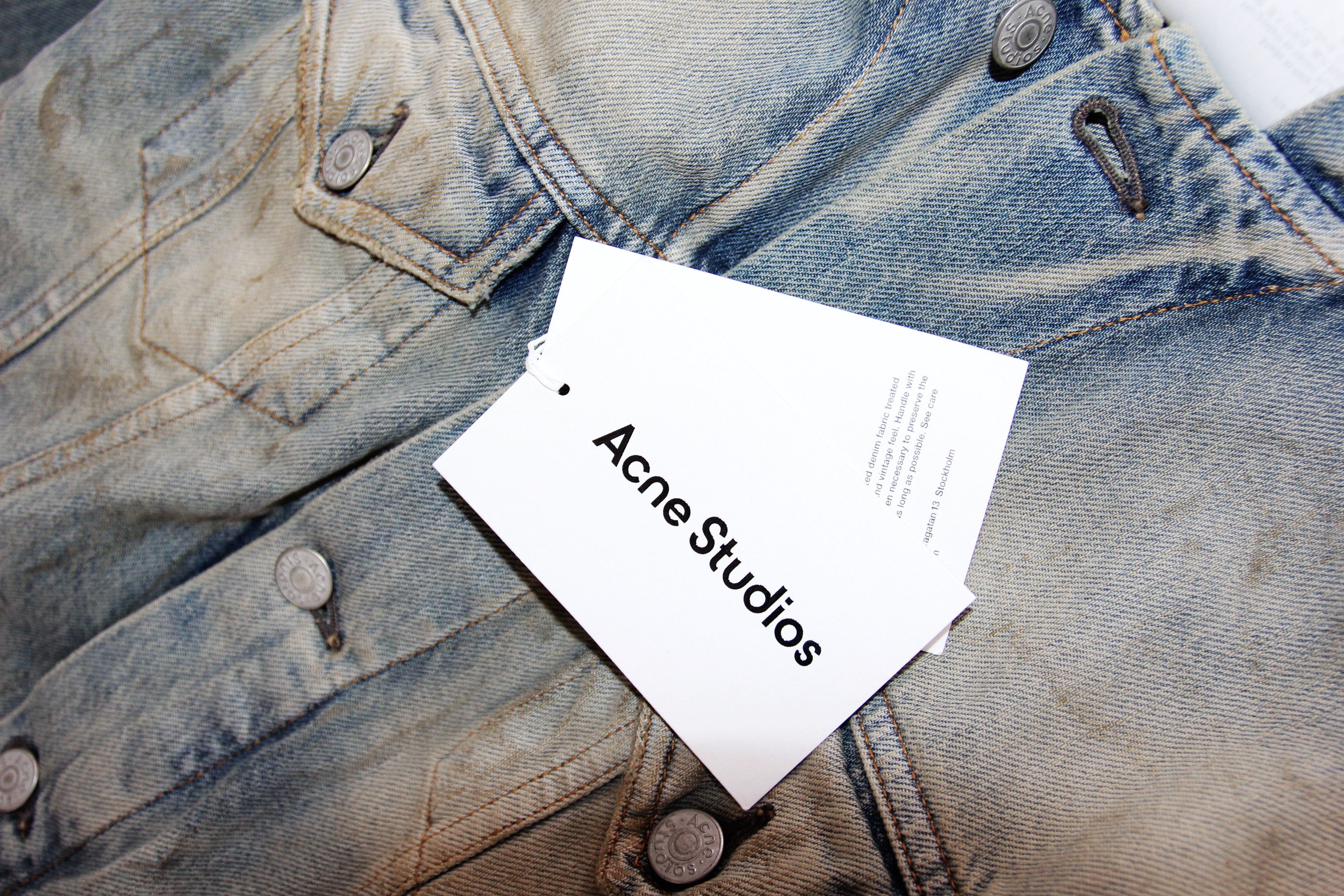Acne Studios BNWT AW25 ACNE STUDIOS HOODED DENIM JACKET XS Size US XS / EU 42 / 0 - 8 Thumbnail
