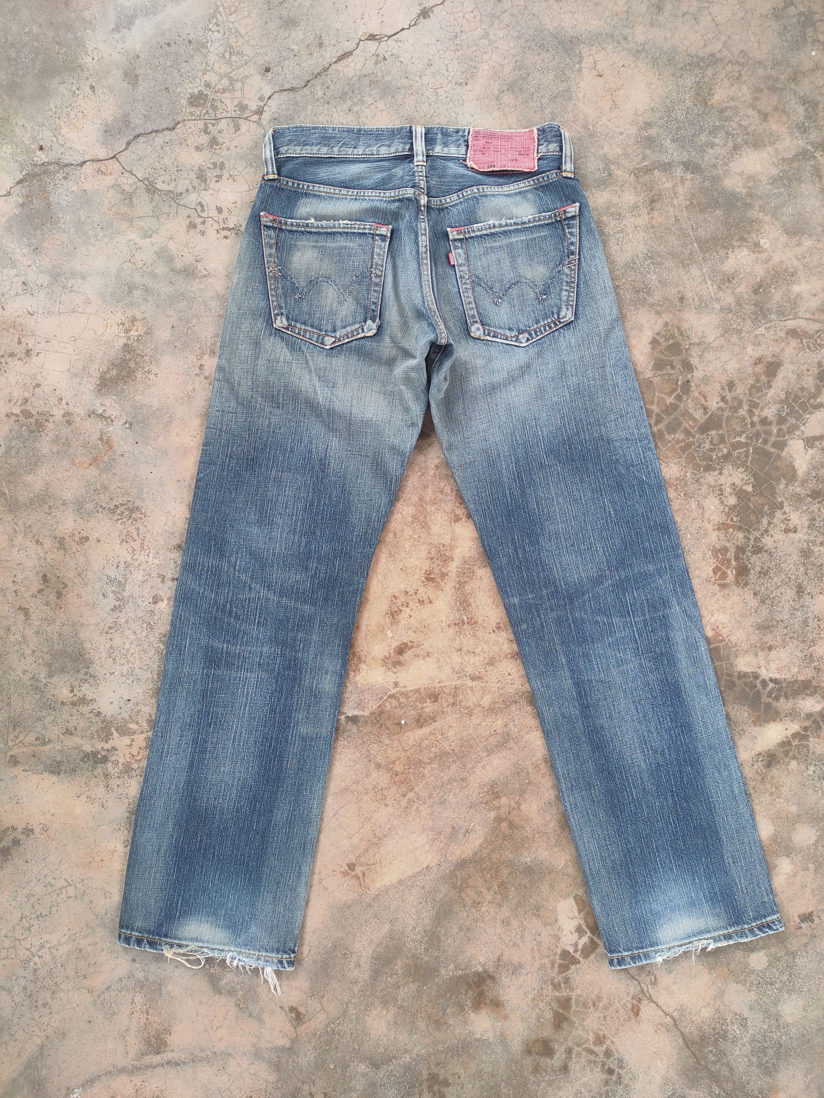 Edwin Edwin 404 vintage distressed jeans denim pants Size US 30 / EU 46 - 1 Thumbnail
