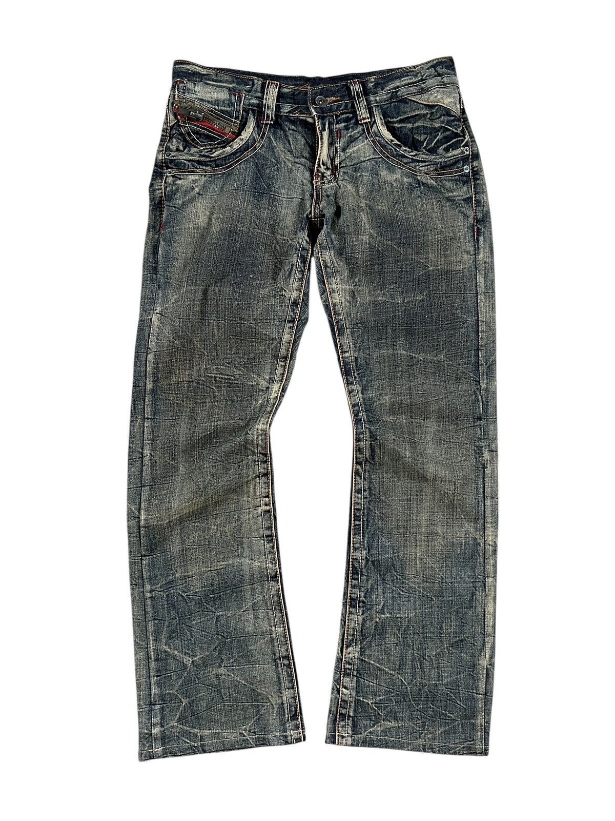 If Six Was Nine × Japanese Brand × semanticdesign Semantic Design Boot Cut Denim Size 32" / US 10 / IT 46 - 1 Thumbnail