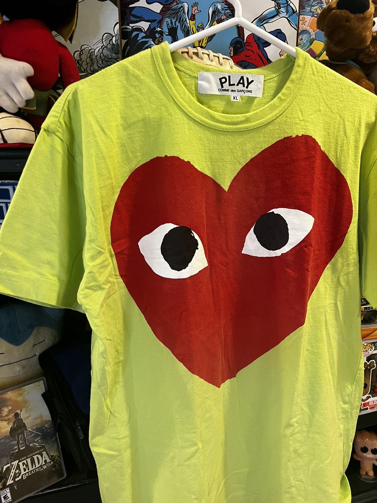 Comme des Garcons × Japanese Brand COMME des GARÇONS “Big-Heart” Tee Size US XL / EU 56 / 4 - 3 Thumbnail