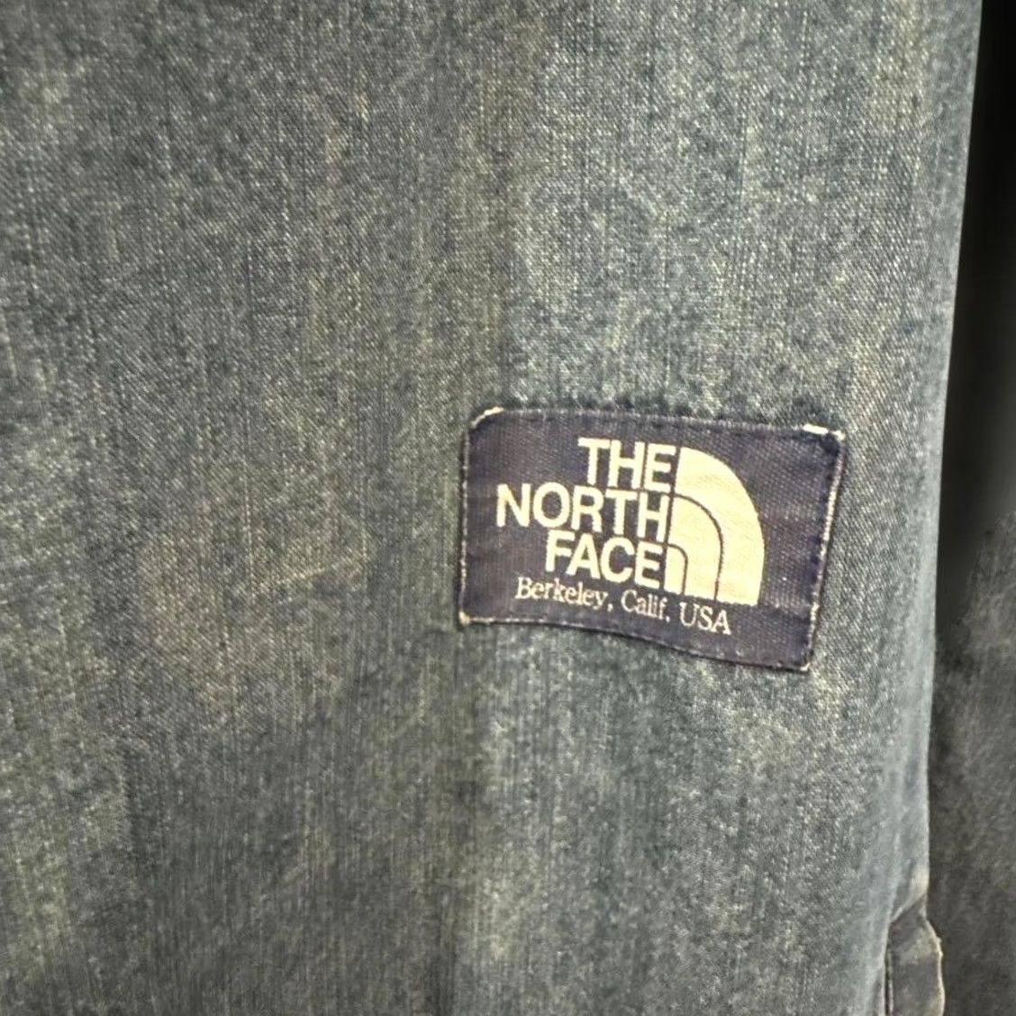 The North Face Purple Label THE NORTH FACE PURPLE LABEL Denim Chambray Parka Jacket L Indigo Blue Mens Parka Size US L / EU 52-54 / 3 - 2 Thumbnail
